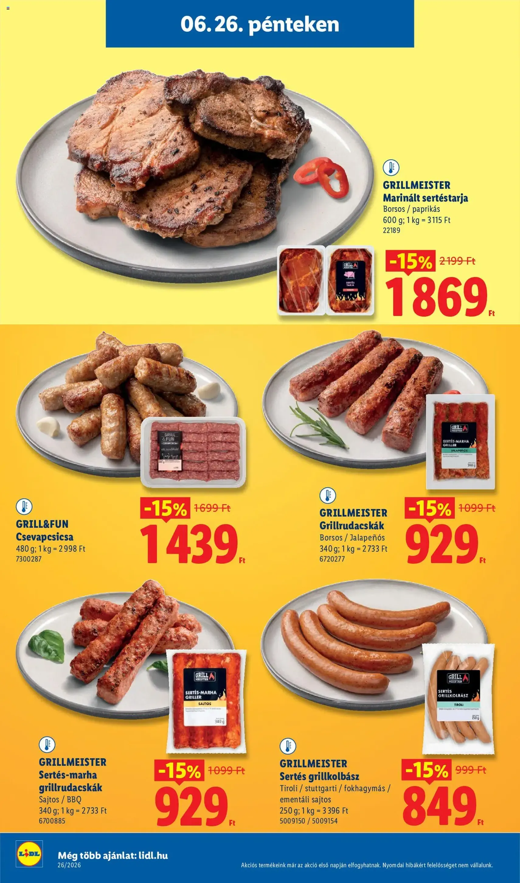 Lidl akciós újság - 2026.06.25. érvényes szórólap 44 oldal 74 oldalból