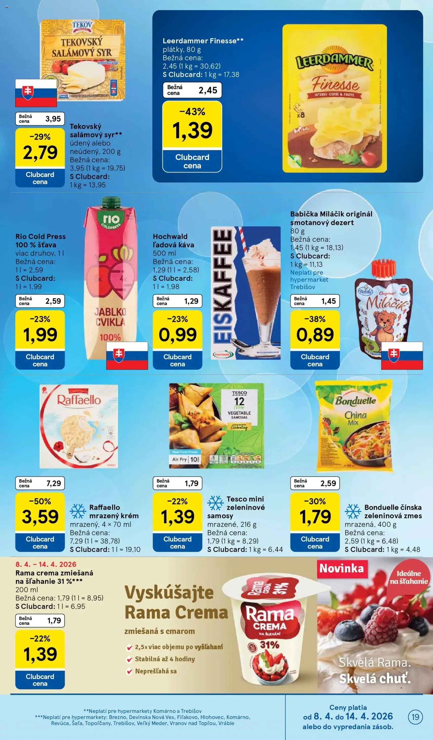 Tesco Hypermarket - leták - platný leták od 08.04.2026 strana 19 z 43