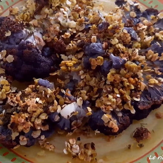 Anteprima ricetta Cavolfiore viola al forno