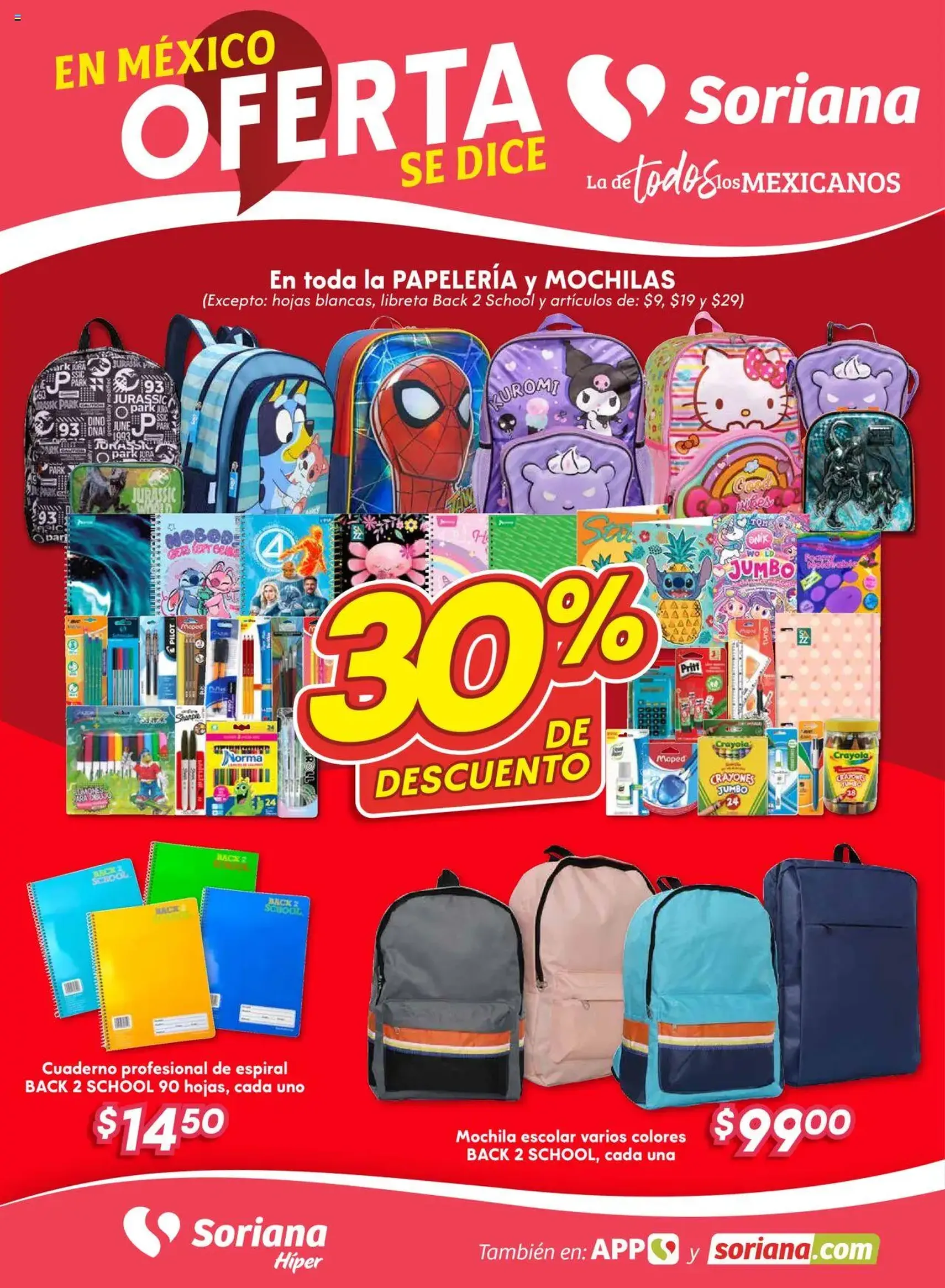 Soriana - Folleto - folleto válido desde 21/08/2025 página 1 de 11