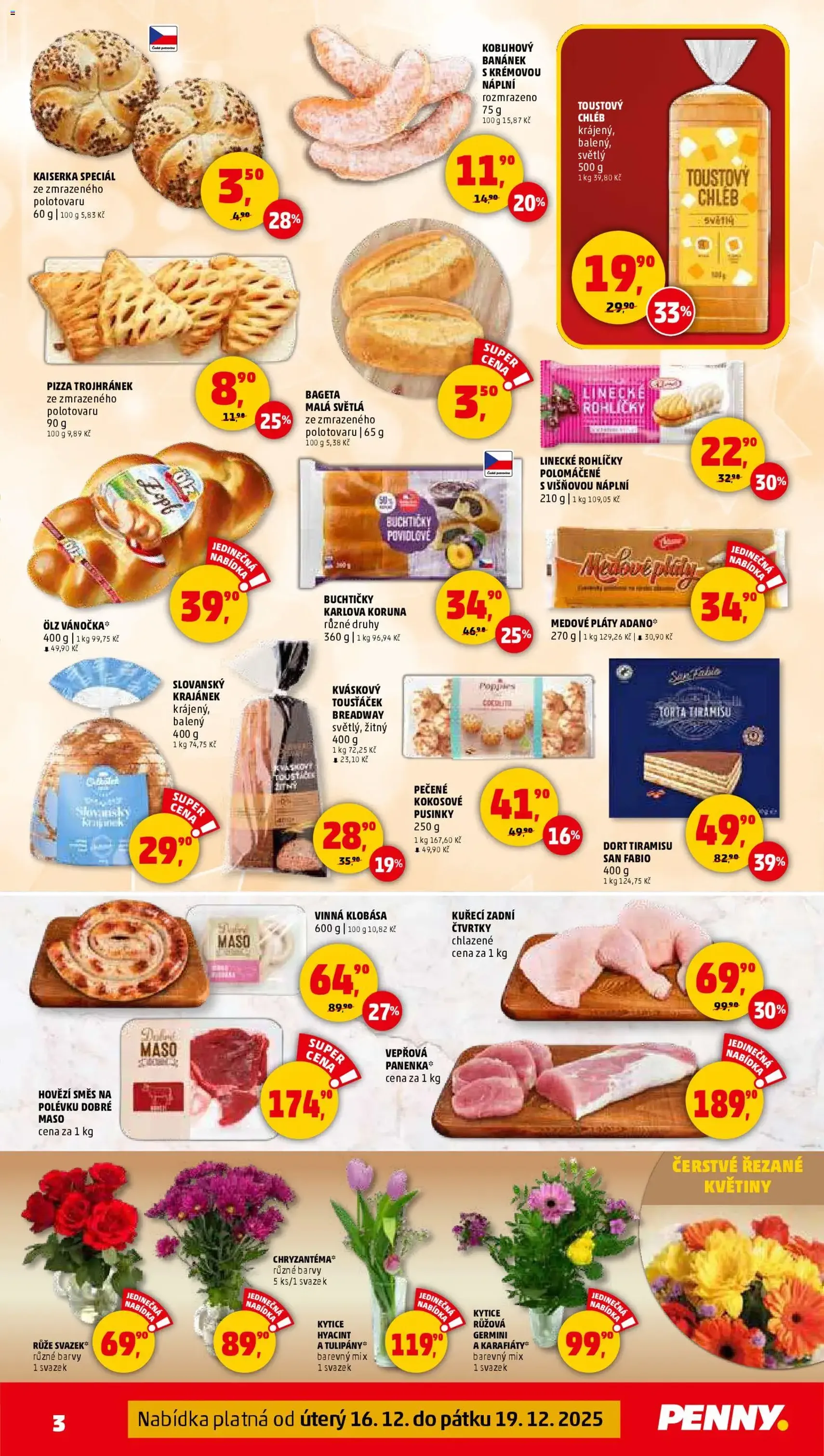 Penny Market leták - Čtvrtečník - platný leták od 16.12.2025 strana 3 z 29