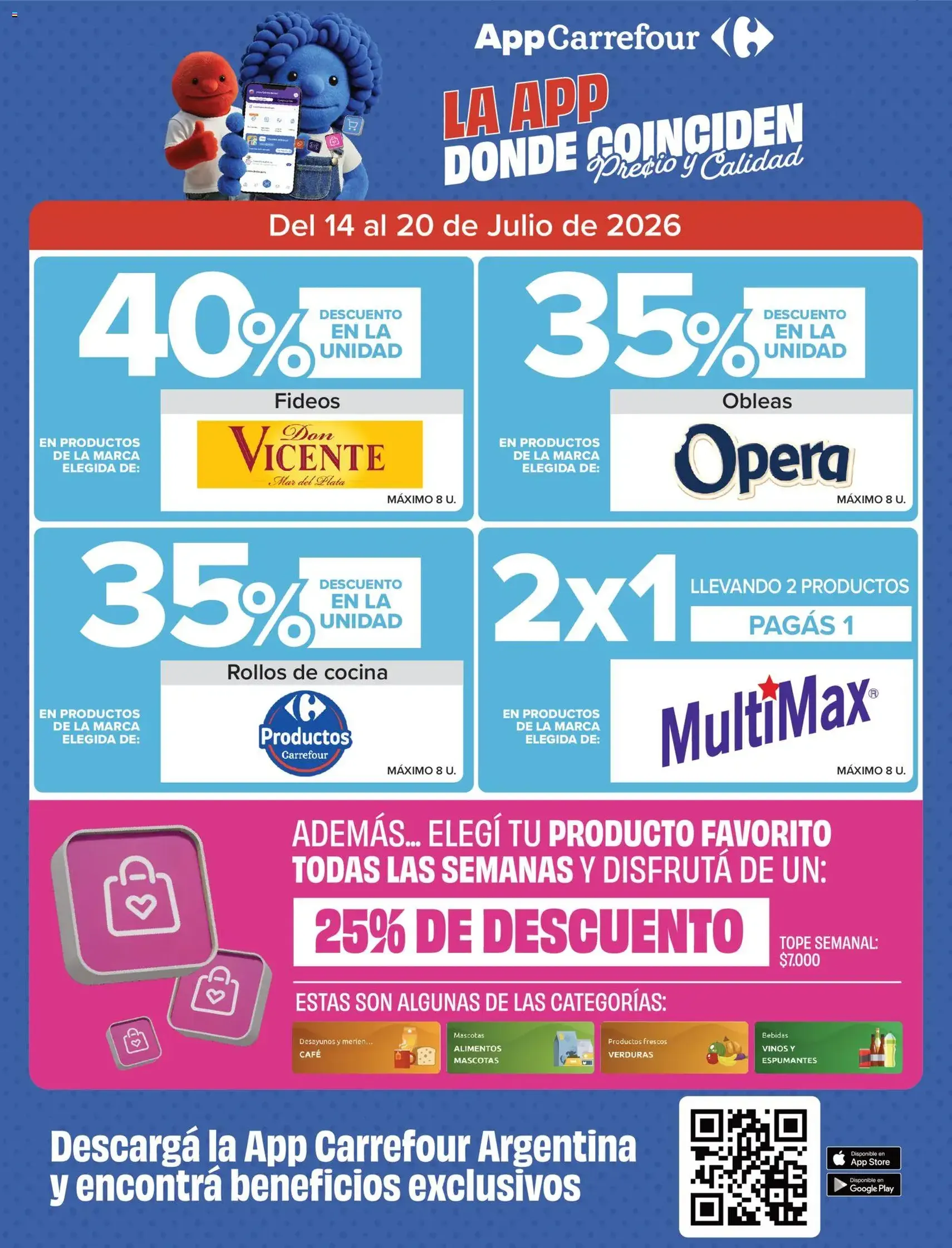 Carrefour ofertas - folleto válido desde 14/07/2026 página 3 de 33