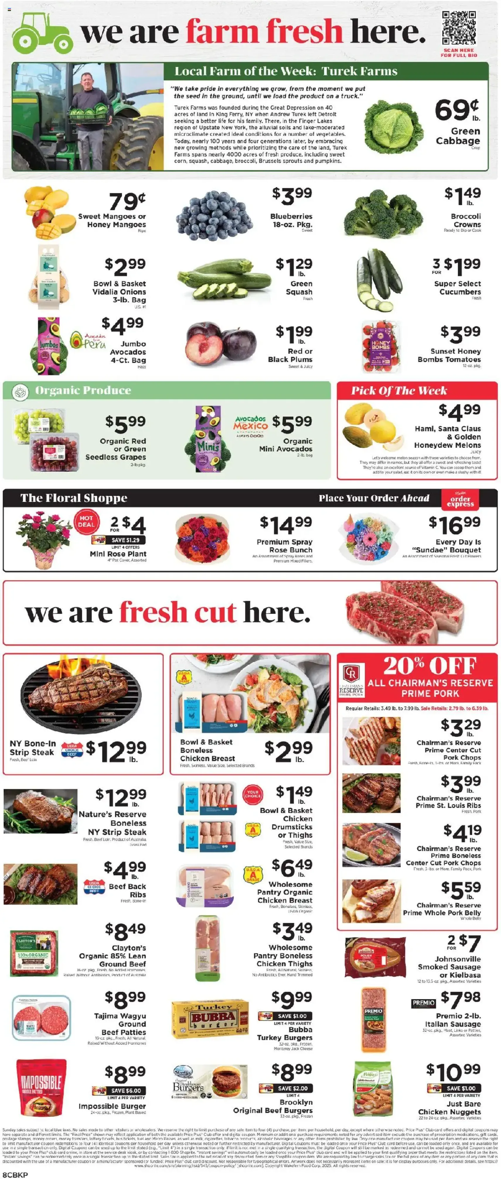 ShopRite Weekly Ad - valid flyer from 07/18/2025, page 8 of 8 ShopRite Weekly Ad - valid flyer from 07/18/2025, page 8 of 8