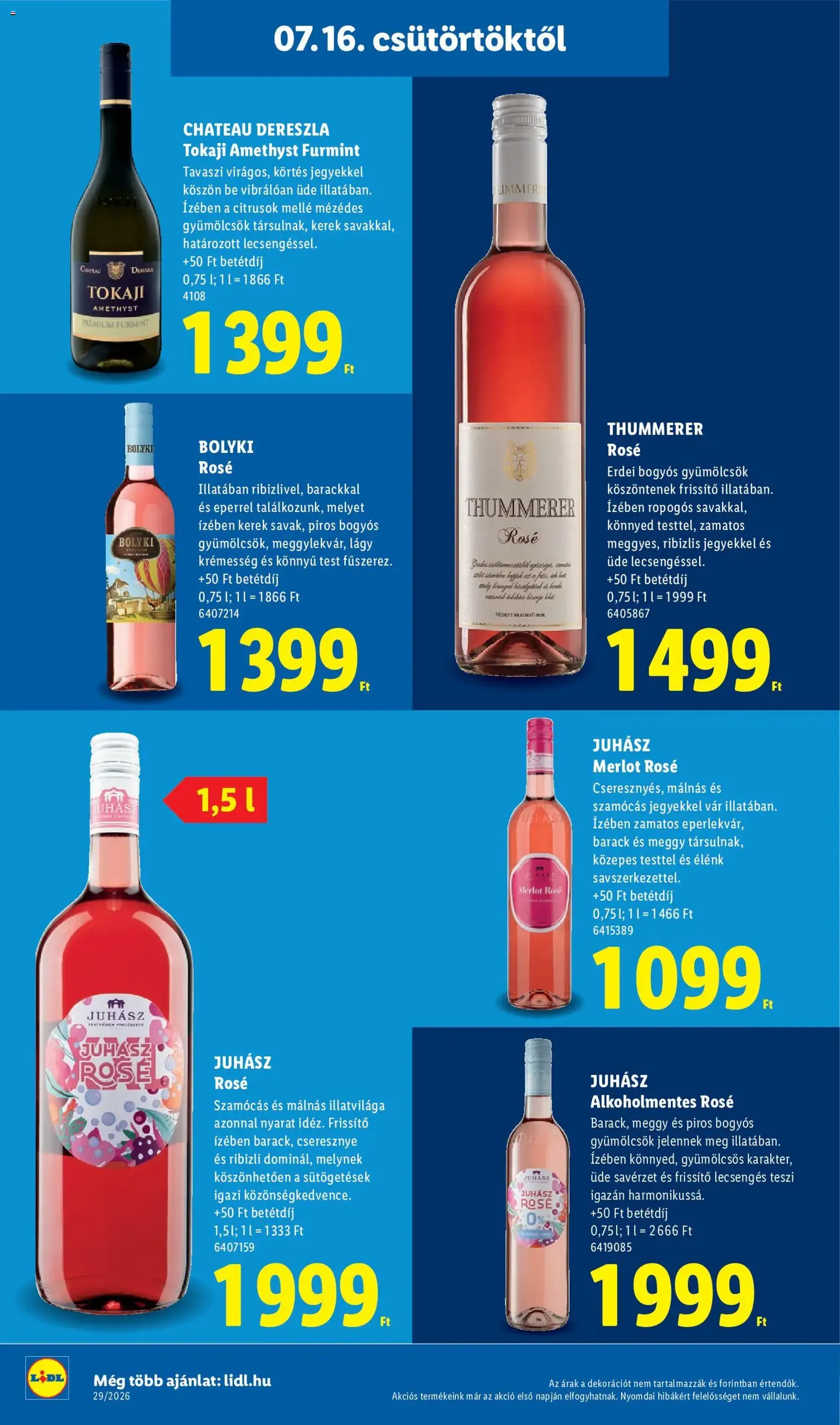 Lidl akciós újság - 2026.07.16. érvényes szórólap 34 oldal 88 oldalból