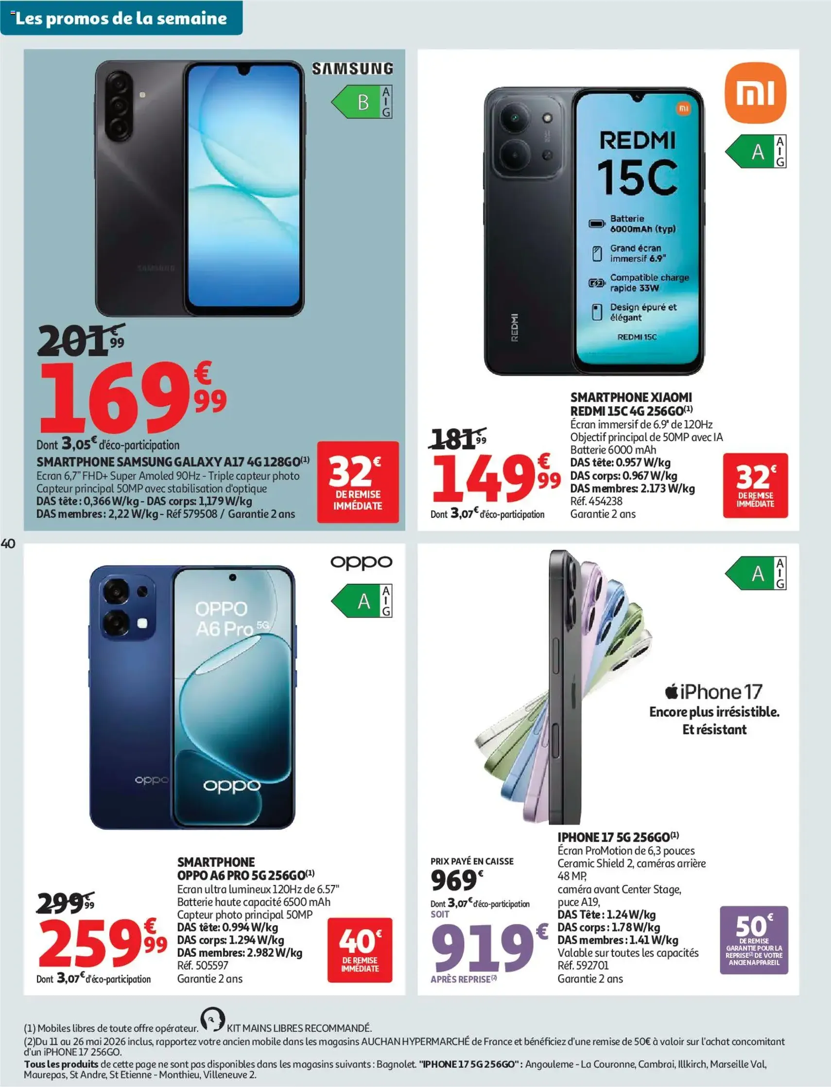 Auchan prospectus - brochure valable à partir du 12/05/2026, page 40 sur 46