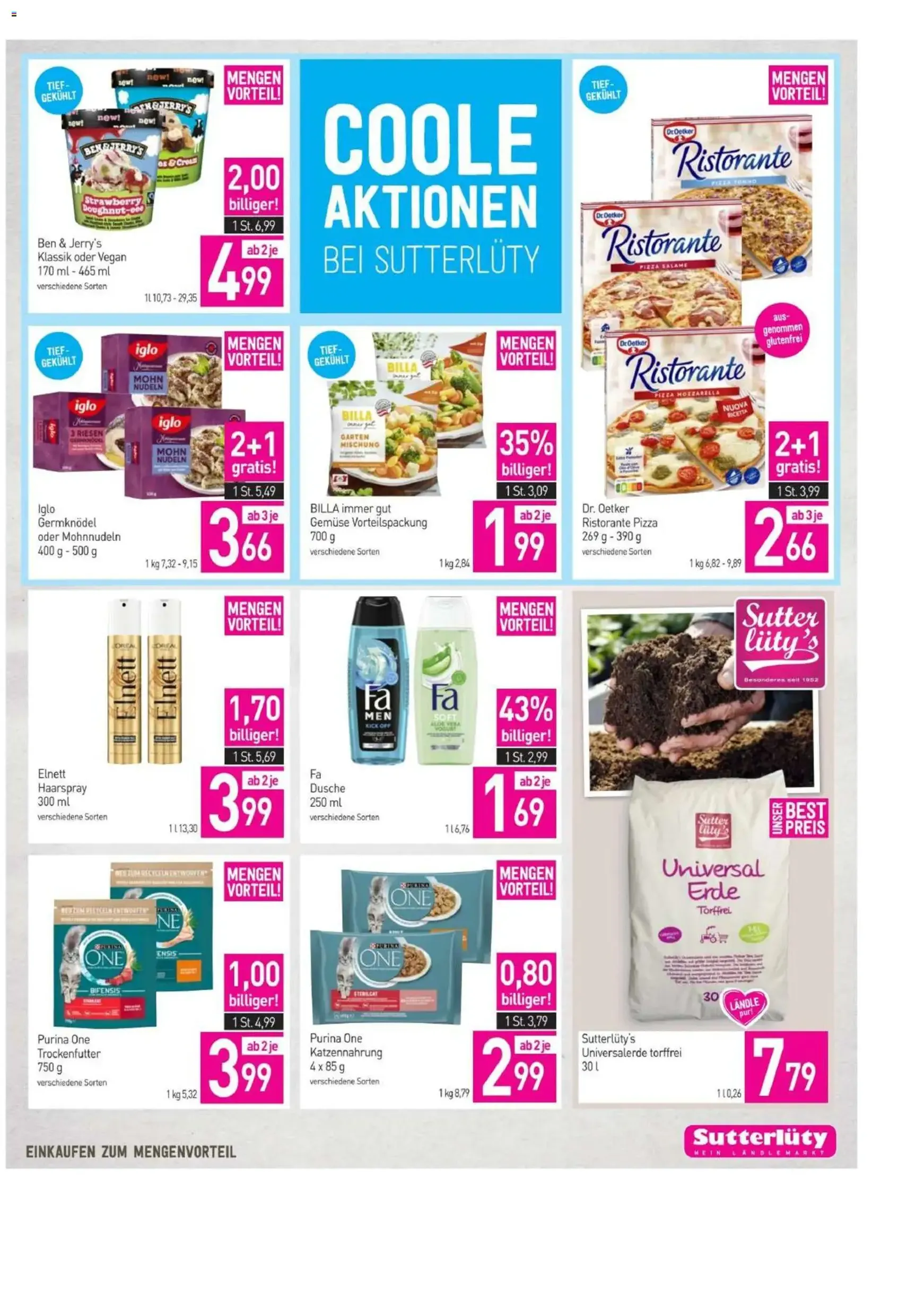 Sutterlüty Flugblatt - Gültiger Prospekt ab 26.02.2026, Seite 19 von insgesamt 20