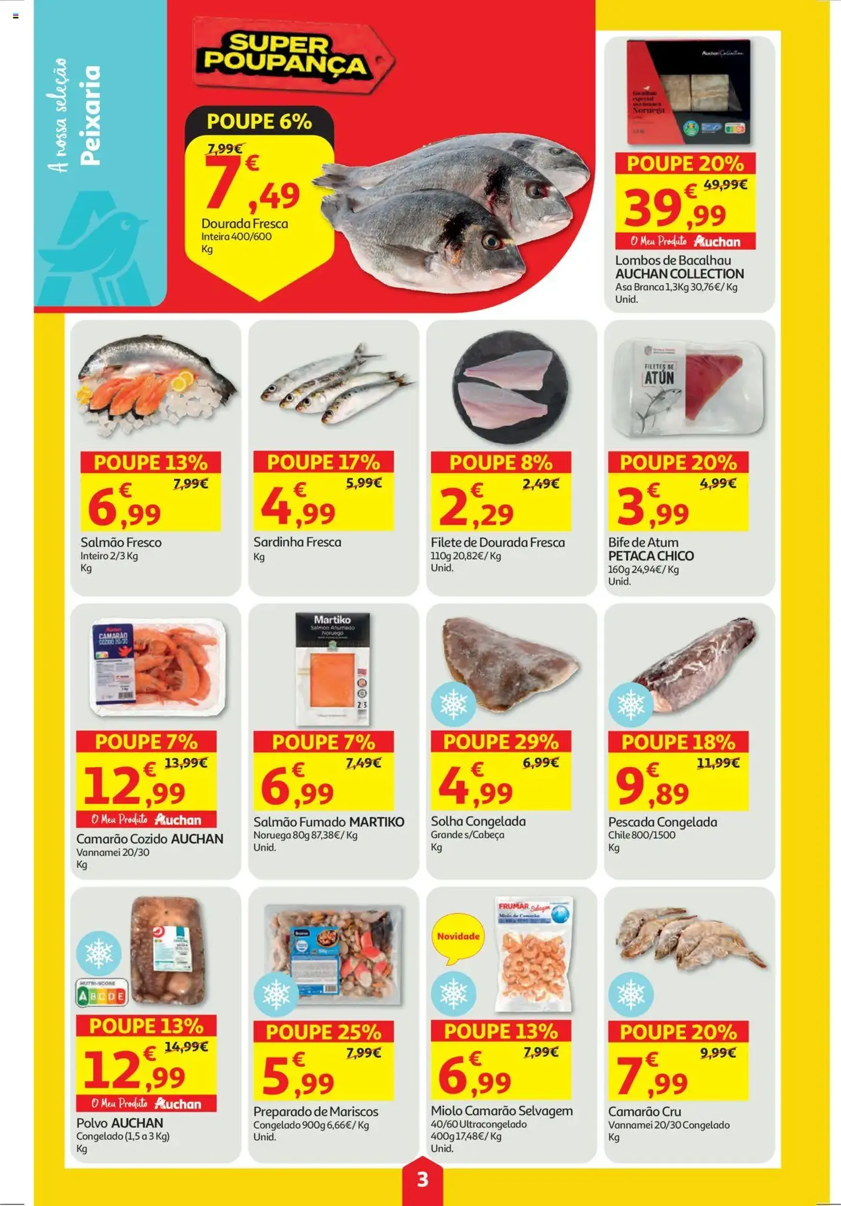 Auchan folheto - folheto válido a partir de 28/08/2025 página 3 de 40 Auchan folheto - folheto válido a partir de 28/08/2025 página 3 de 40