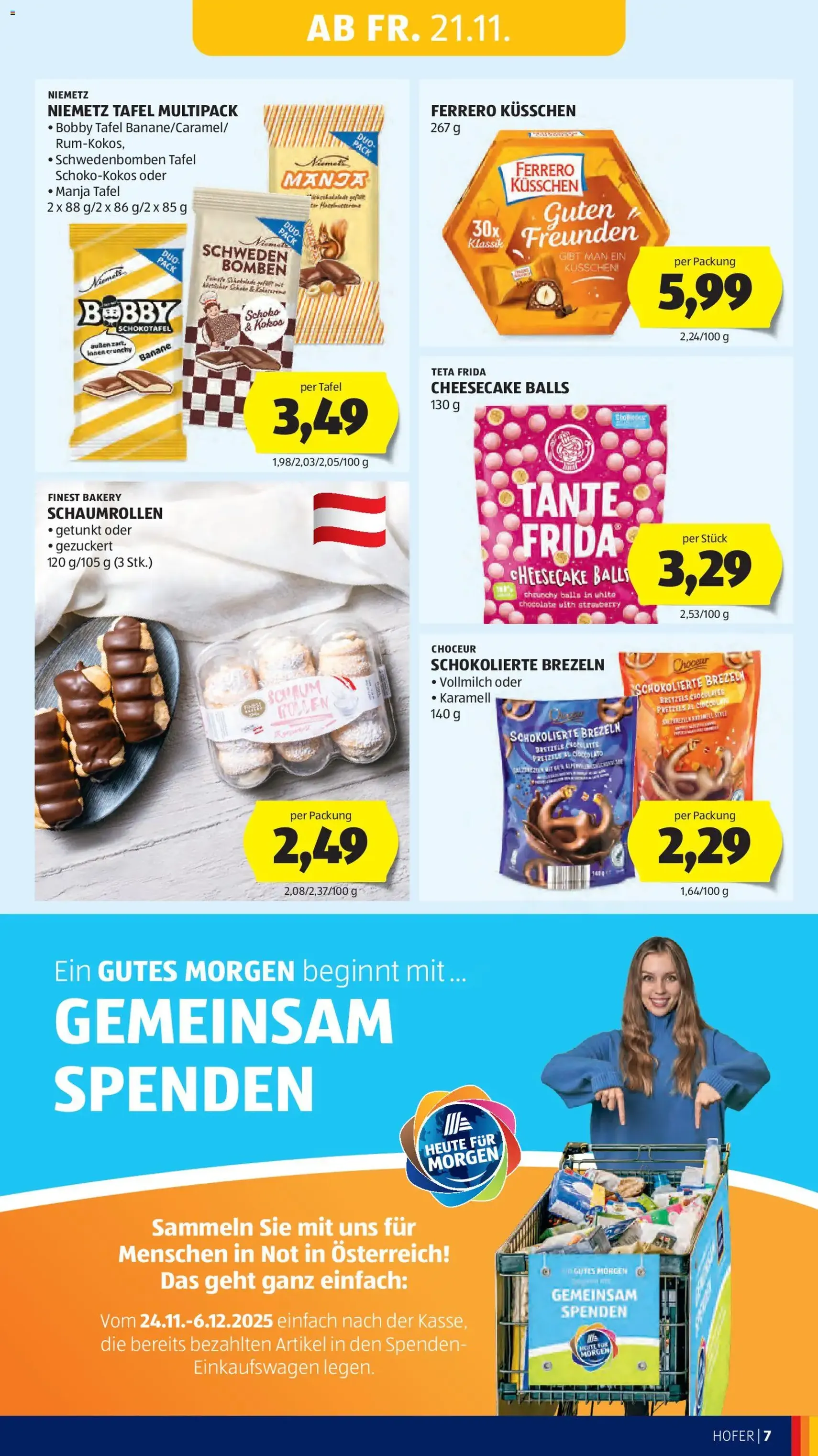 Hofer - Black Friday - Gültiger Prospekt ab 21.11.2025, Seite 9 von insgesamt 63