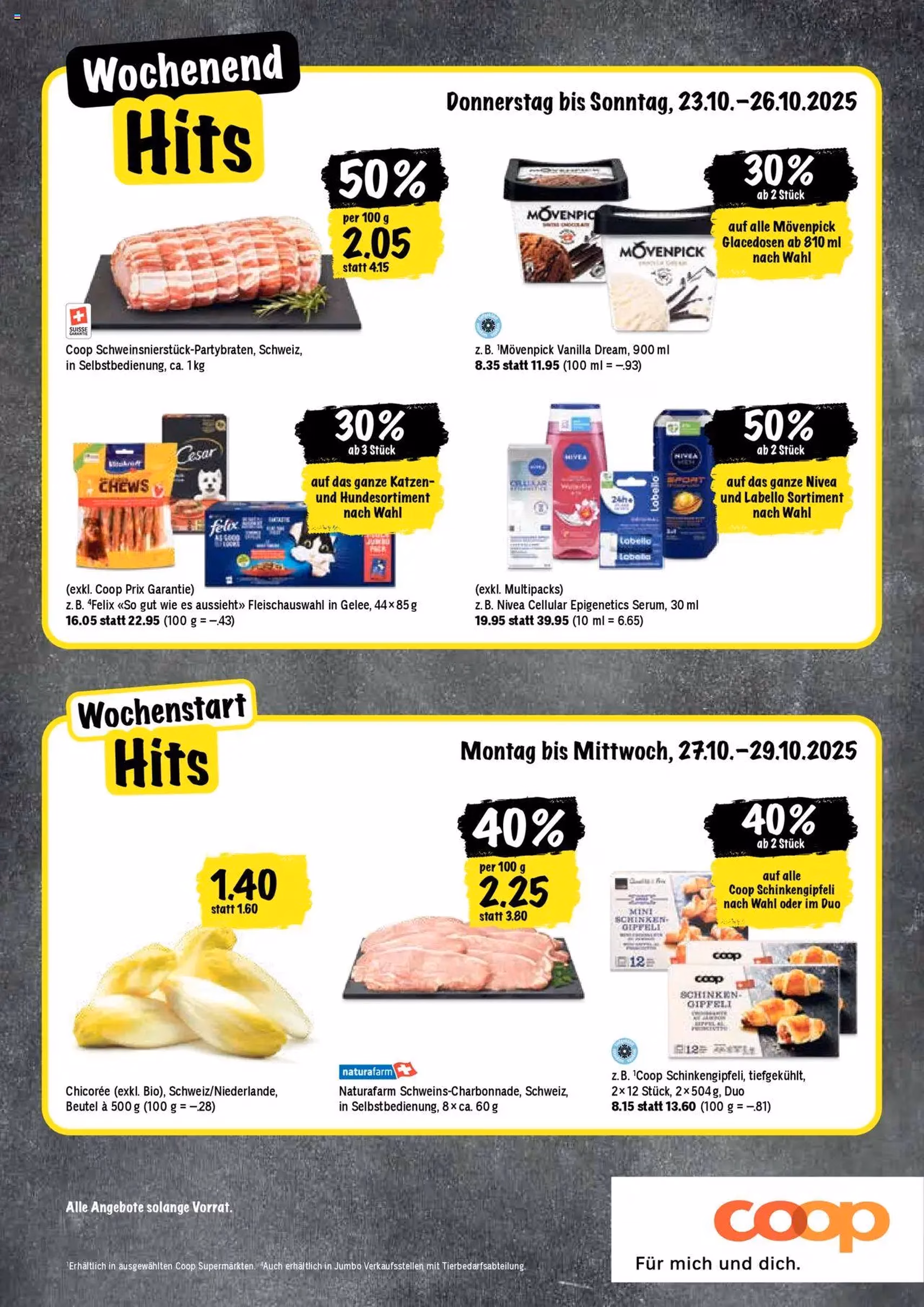 Coop Aktionen - Gültiger Prospekt ab 23.10.2025, Seite 20 von insgesamt 28 Coop Aktionen - Gültiger Prospekt ab 23.10.2025, Seite 20 von insgesamt 28