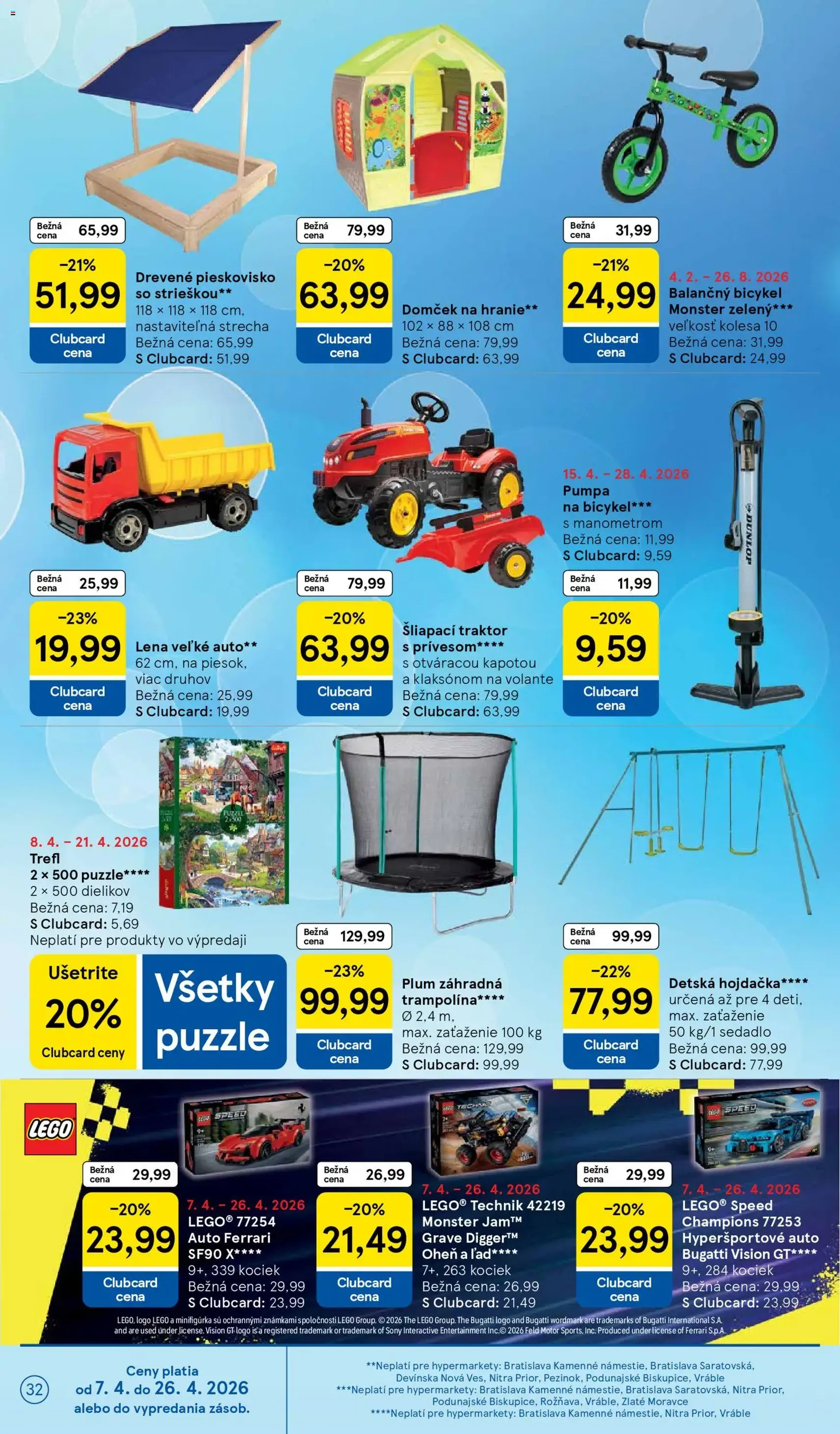 Tesco Hypermarket - leták - platný leták od 15.04.2026 strana 32 z 37