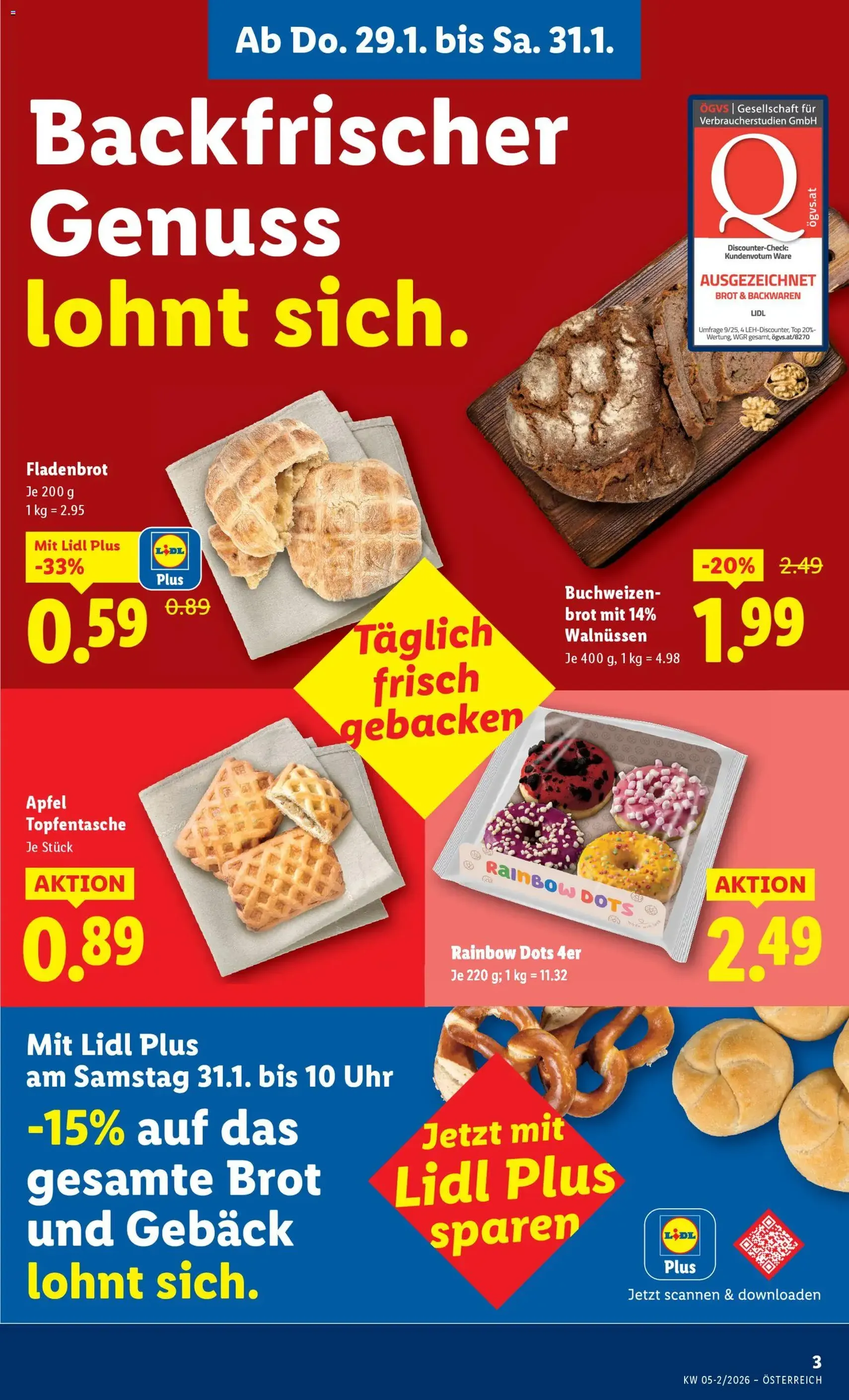 Lidl Flugblatt - Gültiger Prospekt ab 29.01.2026, Seite 3 von insgesamt 48