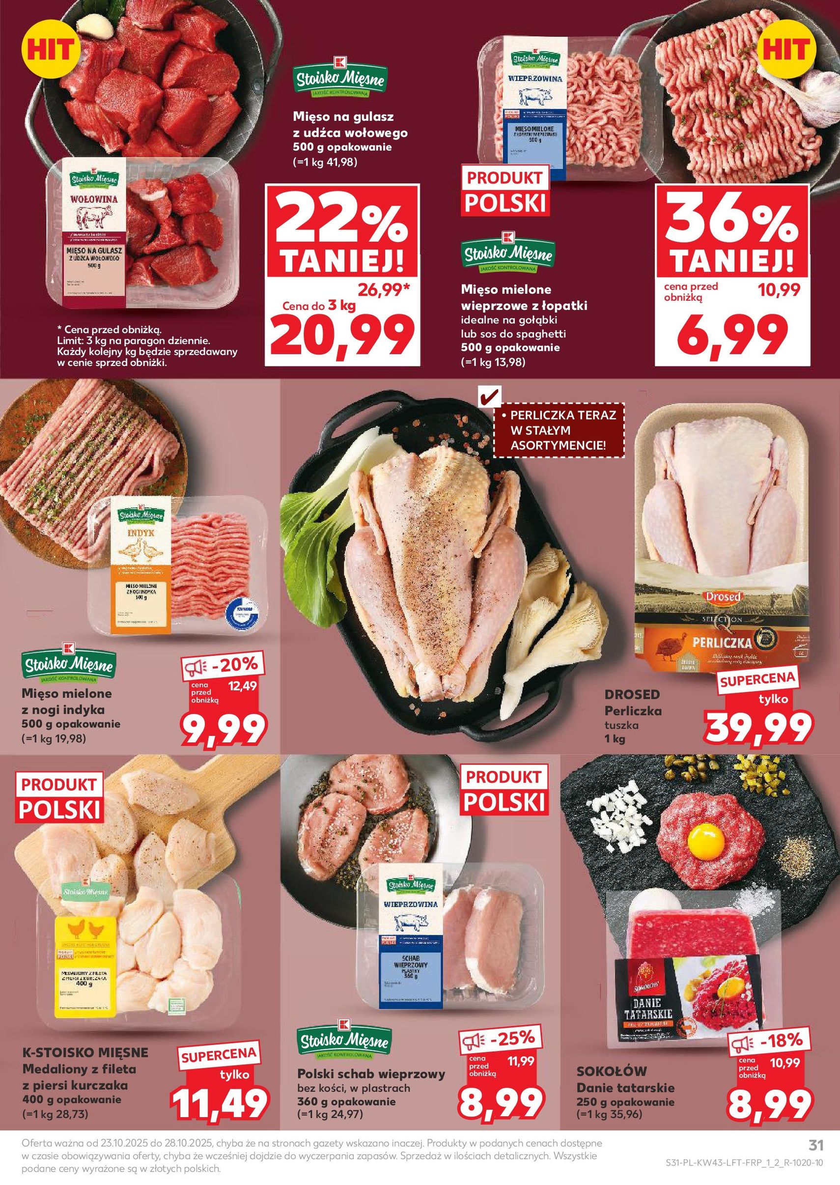 Kaufland gazetka - ważny gazetka od 23.10.2025 strona 31 z 67 Kaufland gazetka - ważny gazetka od 23.10.2025 strona 31 z 67