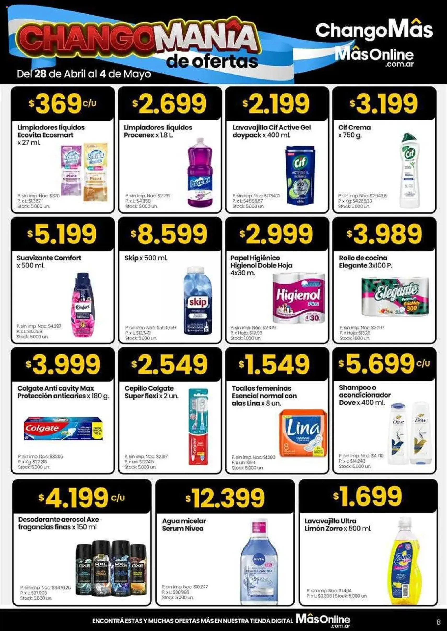 Changomas ofertas - folleto válido desde 05/05/2026 página 8 de 17