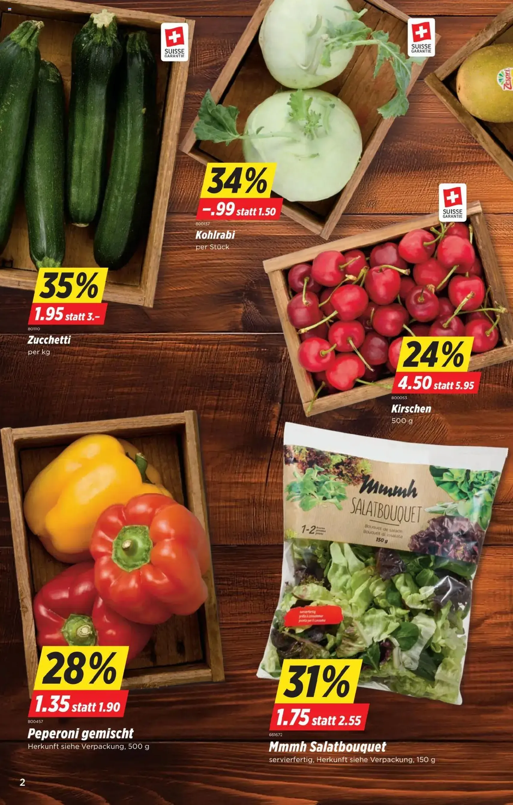 Denner Aktionen - Gültiger Prospekt ab 22.07.2025, Seite 2 von insgesamt 24 Denner Aktionen - Gültiger Prospekt ab 22.07.2025, Seite 2 von insgesamt 24