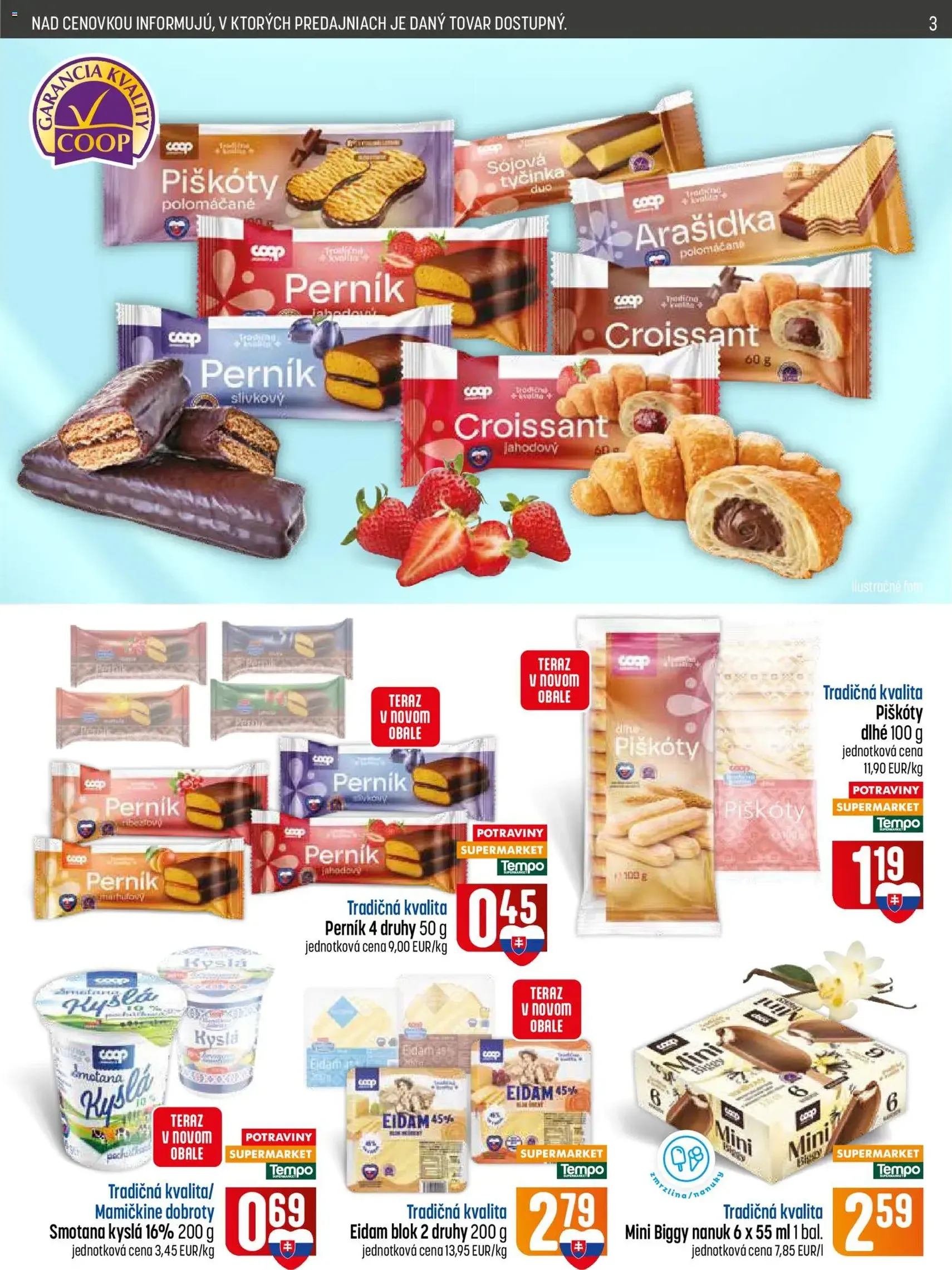 COOP Jednota leták - platný leták od 18.06.2026 strana 3 z 32