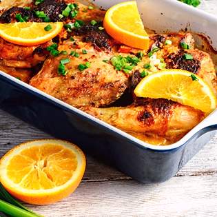 Voorvertoning van recept Kip met sinaasappels
