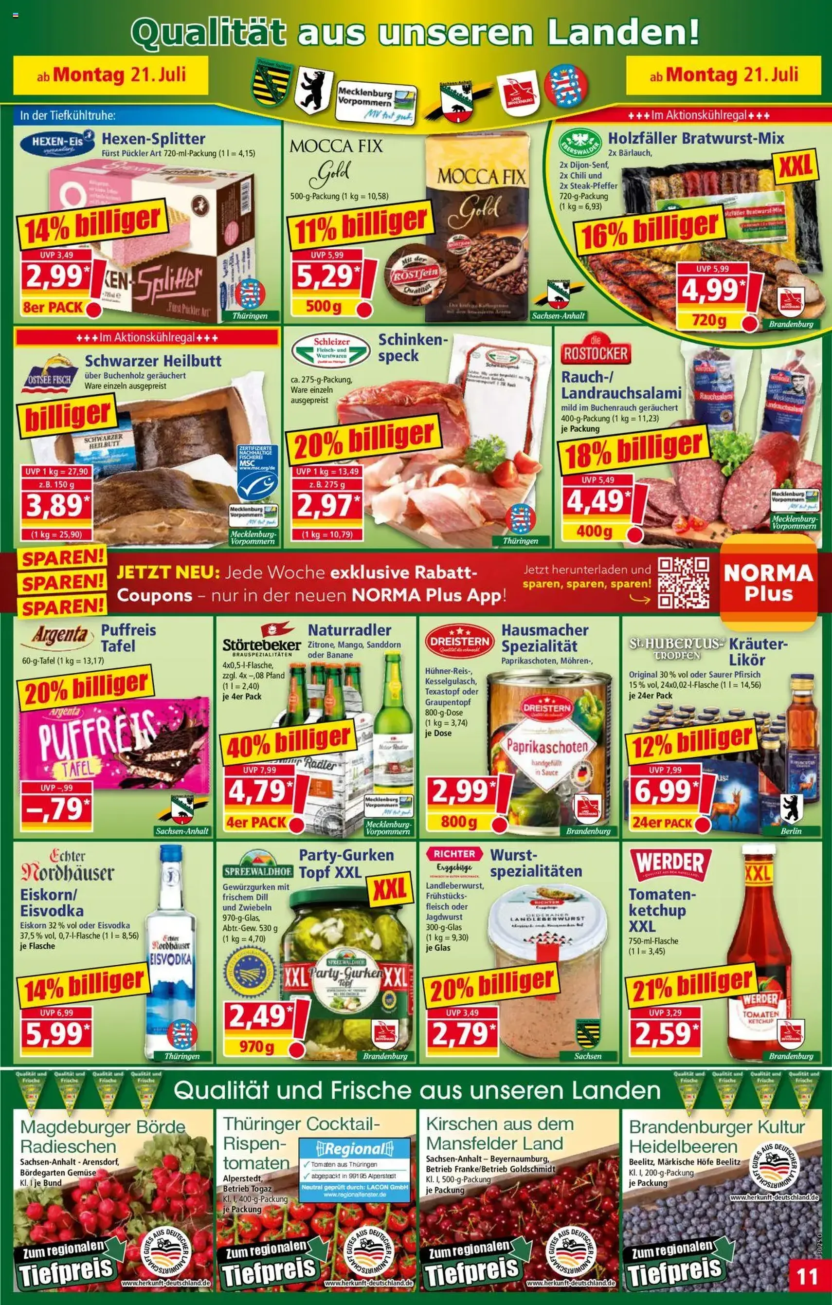 Norma Prospekt - Gültiger Prospekt ab 21.07.2025, Seite 11 von insgesamt 18
