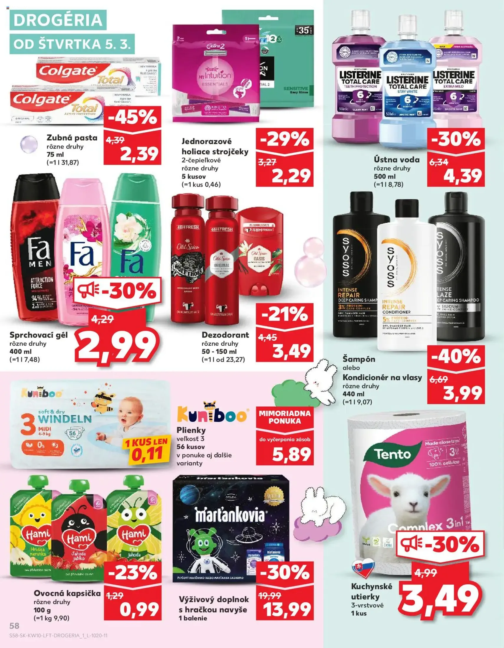 Kaufland leták - platný leták od 05.03.2026 strana 58 z 78