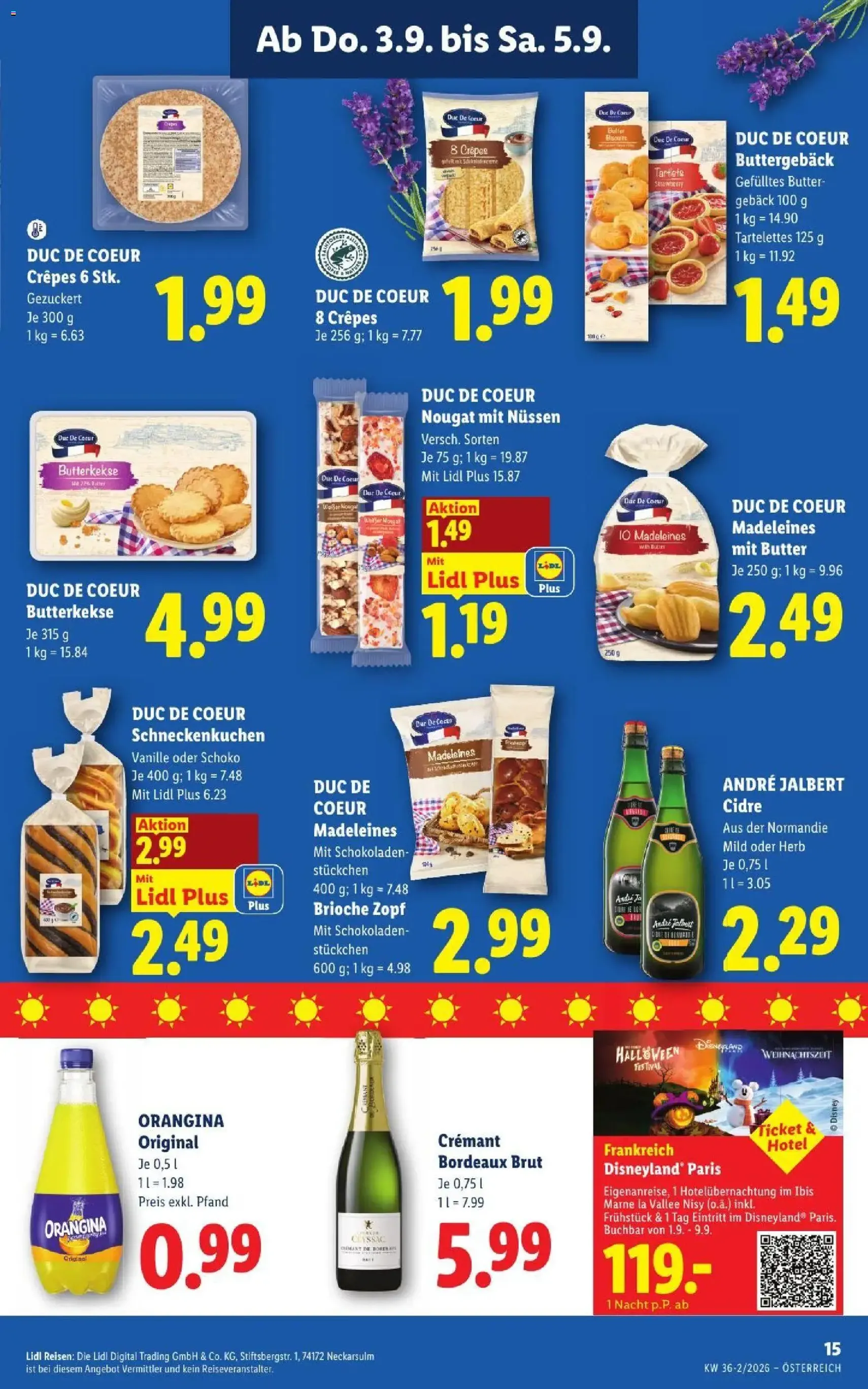 Lidl - Flugblatt - Gültiger Prospekt ab 03.09.2026, Seite 17 von insgesamt 55