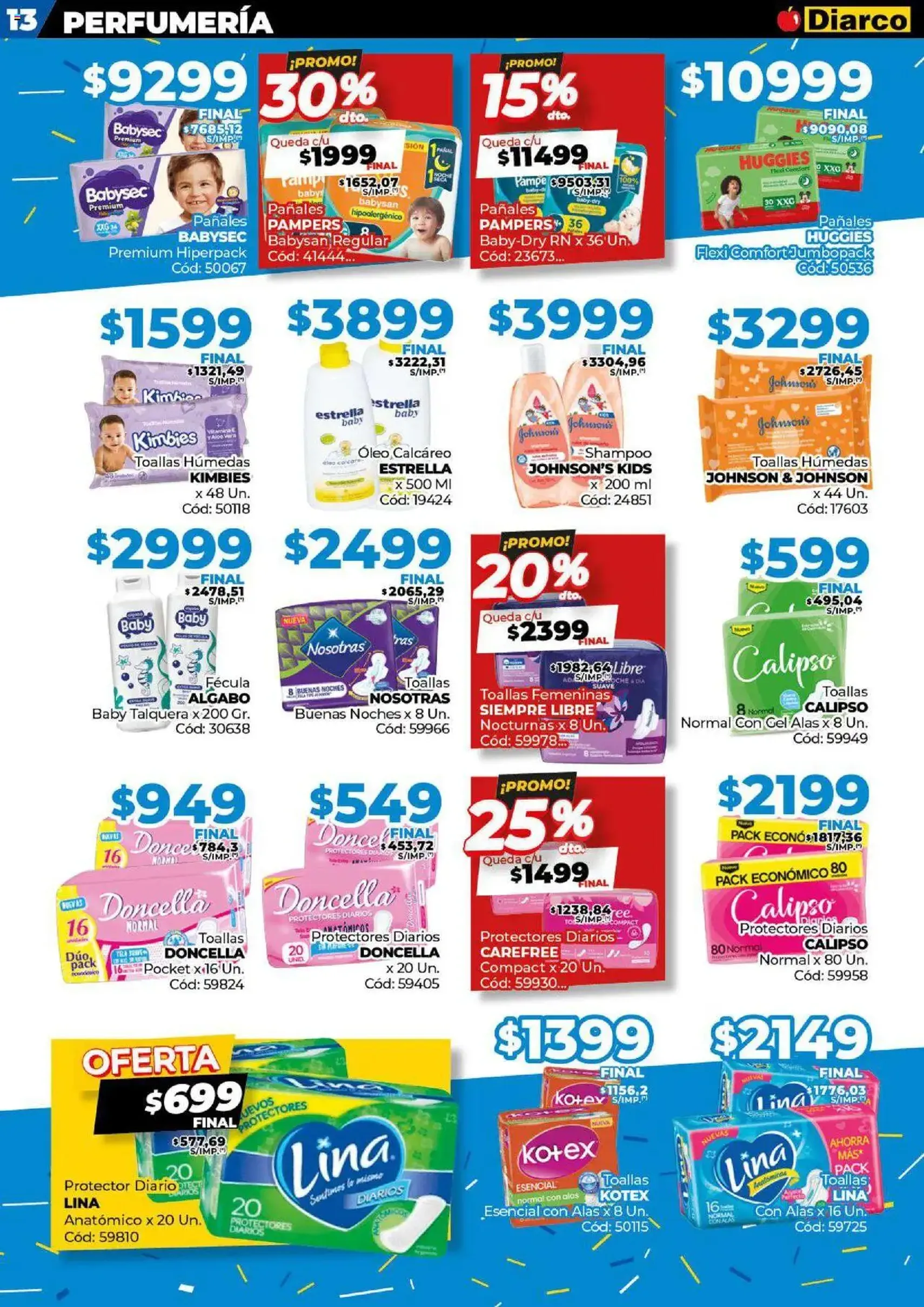 Diarco ofertas - folleto válido desde 28/07/2025 página 13 de 22 Diarco ofertas - folleto válido desde 28/07/2025 página 13 de 22
