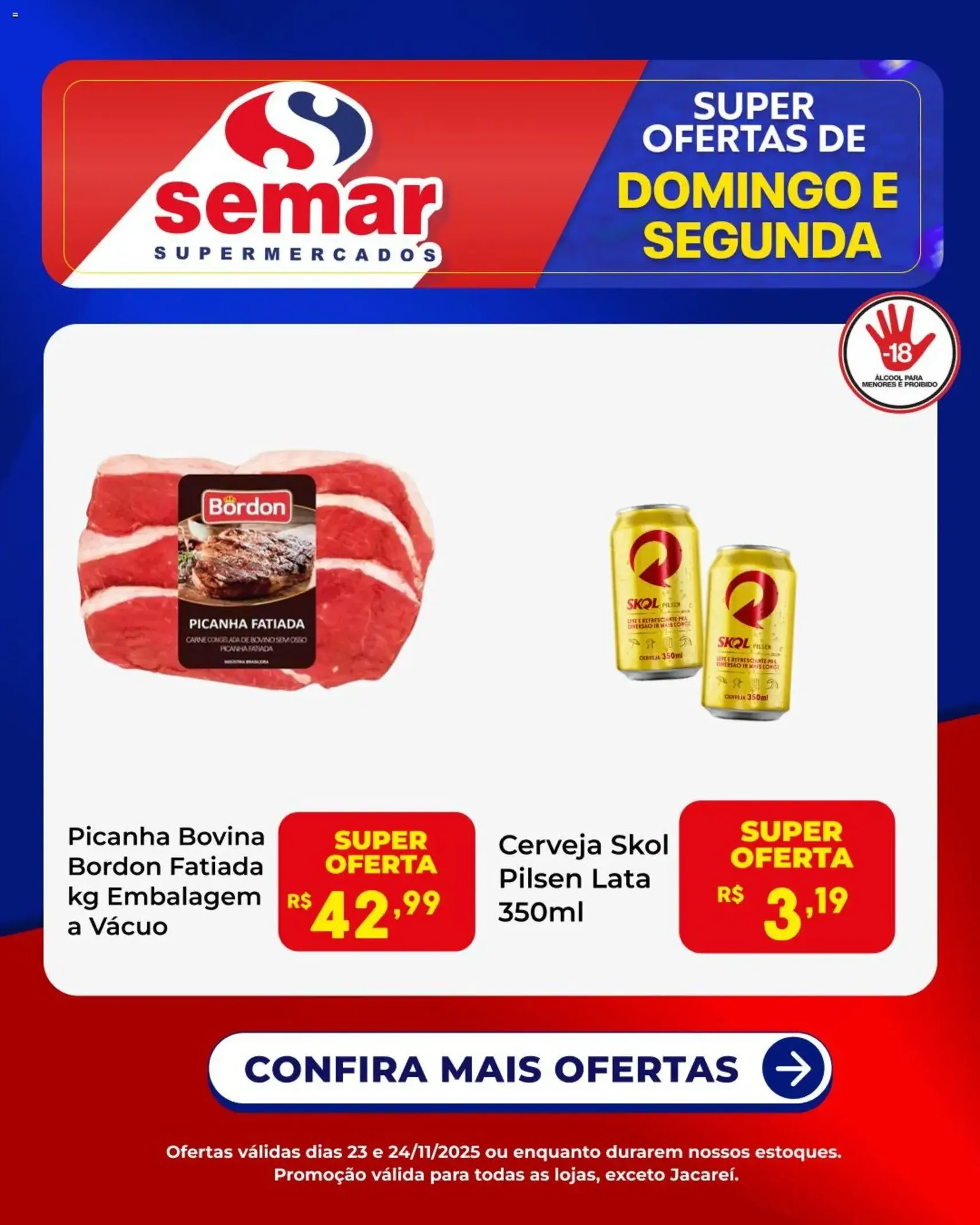 Semar Supermercado - Ofertas da semana - folheto válido a partir de 23/11/2025 página 2 de 10