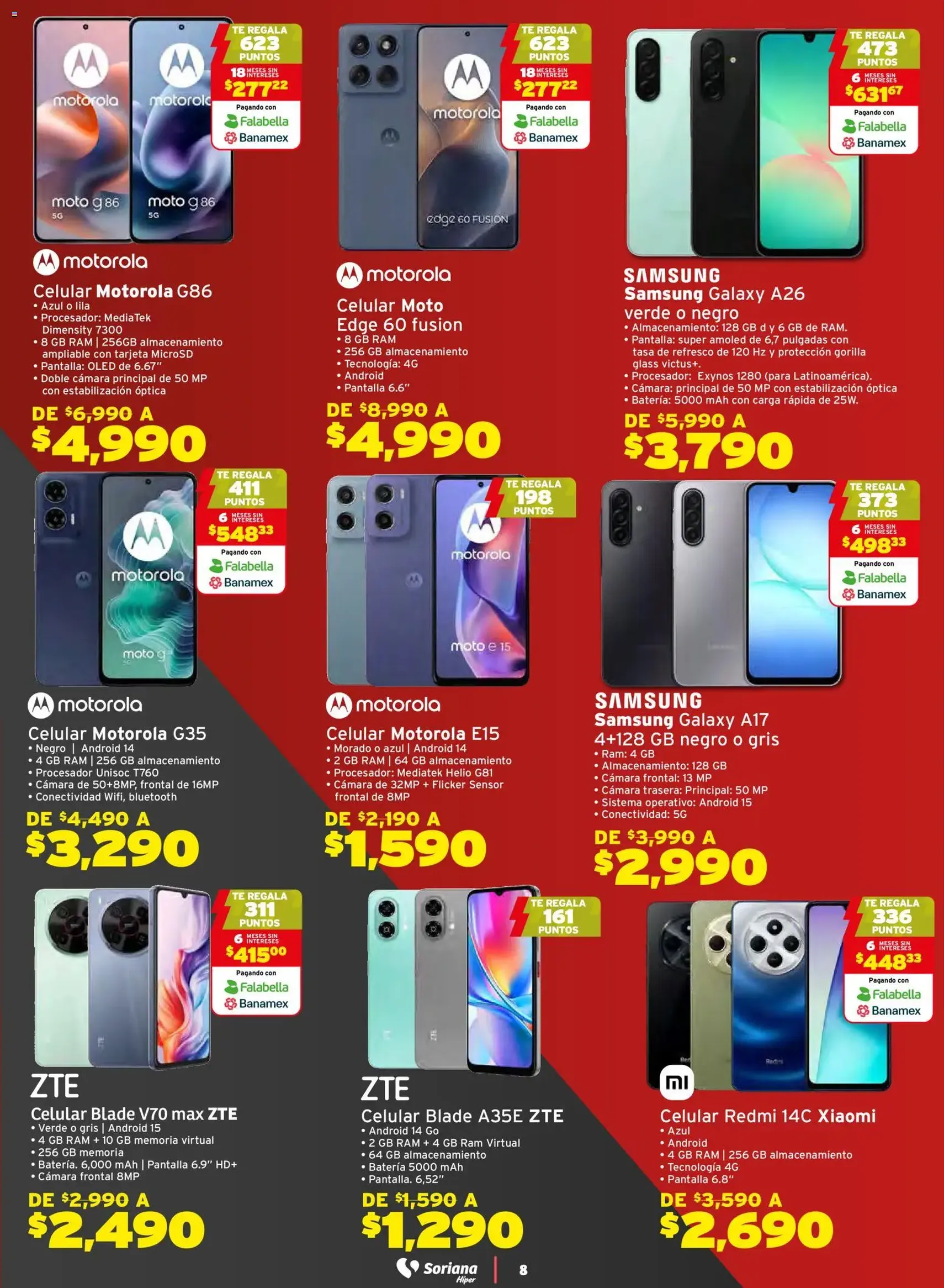 Soriana - Black Prices Híper Nacional - folleto válido desde 21/11/2025 página 8 de 26