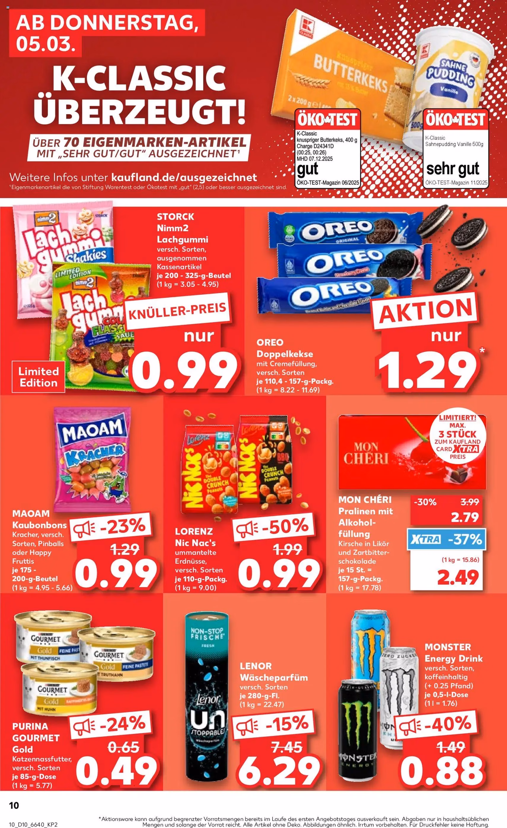 Kaufland Prospekt - Gültiger Prospekt ab 05.03.2026, Seite 10 von insgesamt 60