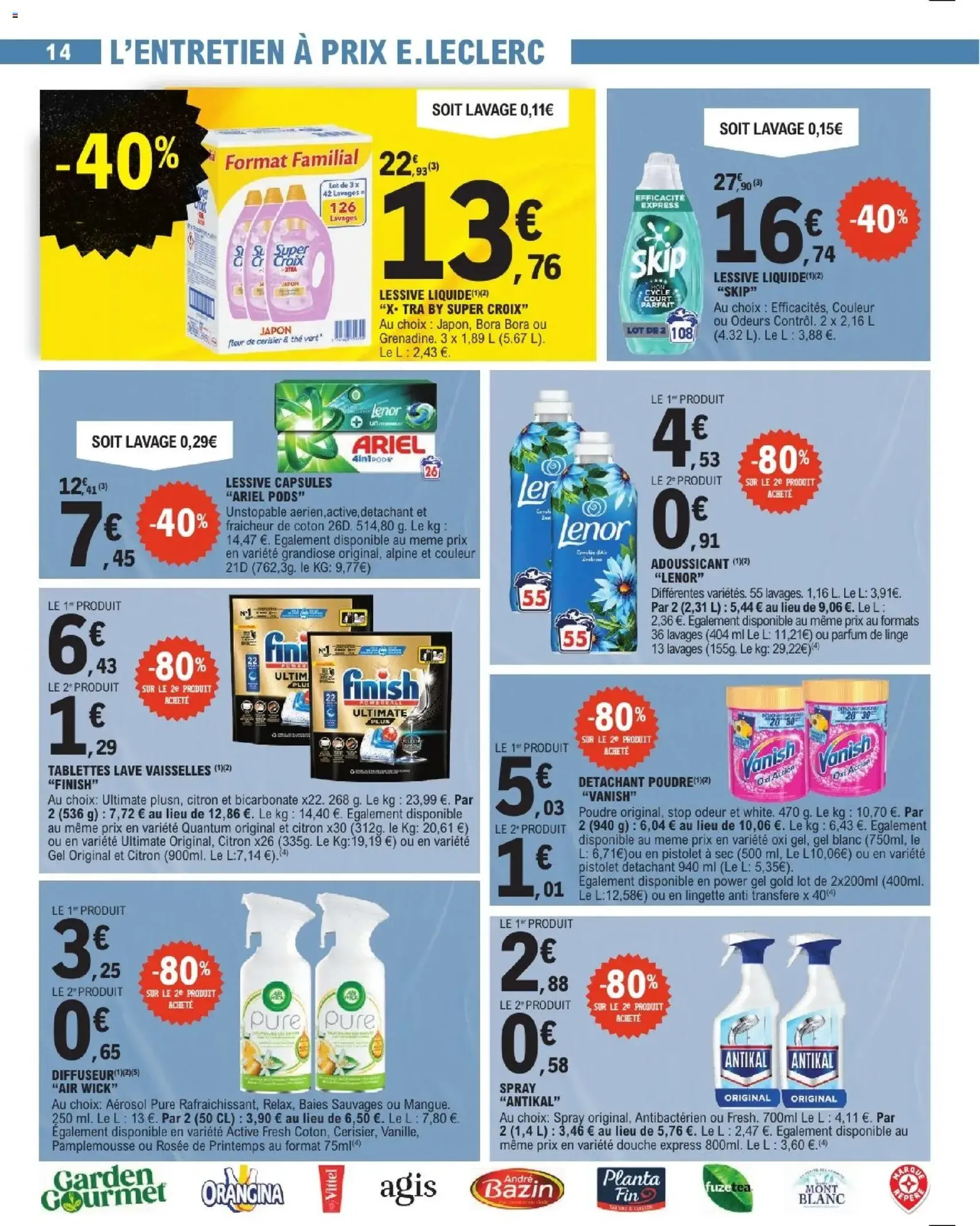E.Leclerc catalogue semaine 4 - brochure valable à partir du 20/01/2026, page 14 sur 56
