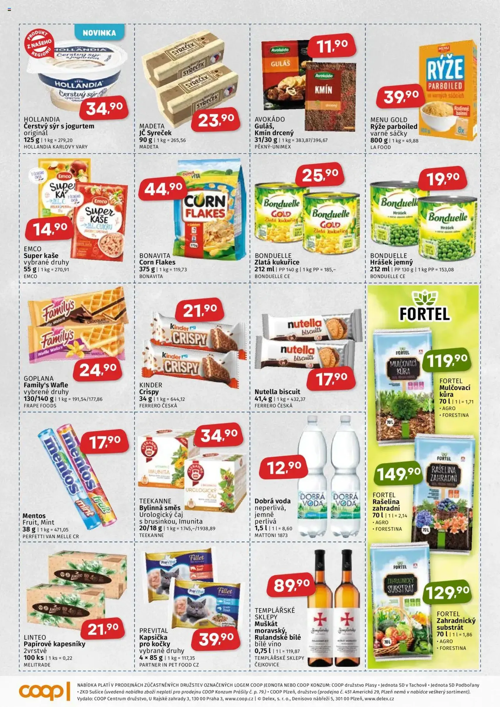 Coop leták - Západočeský region - platný leták od 10.09.2025 strana 3 z 4