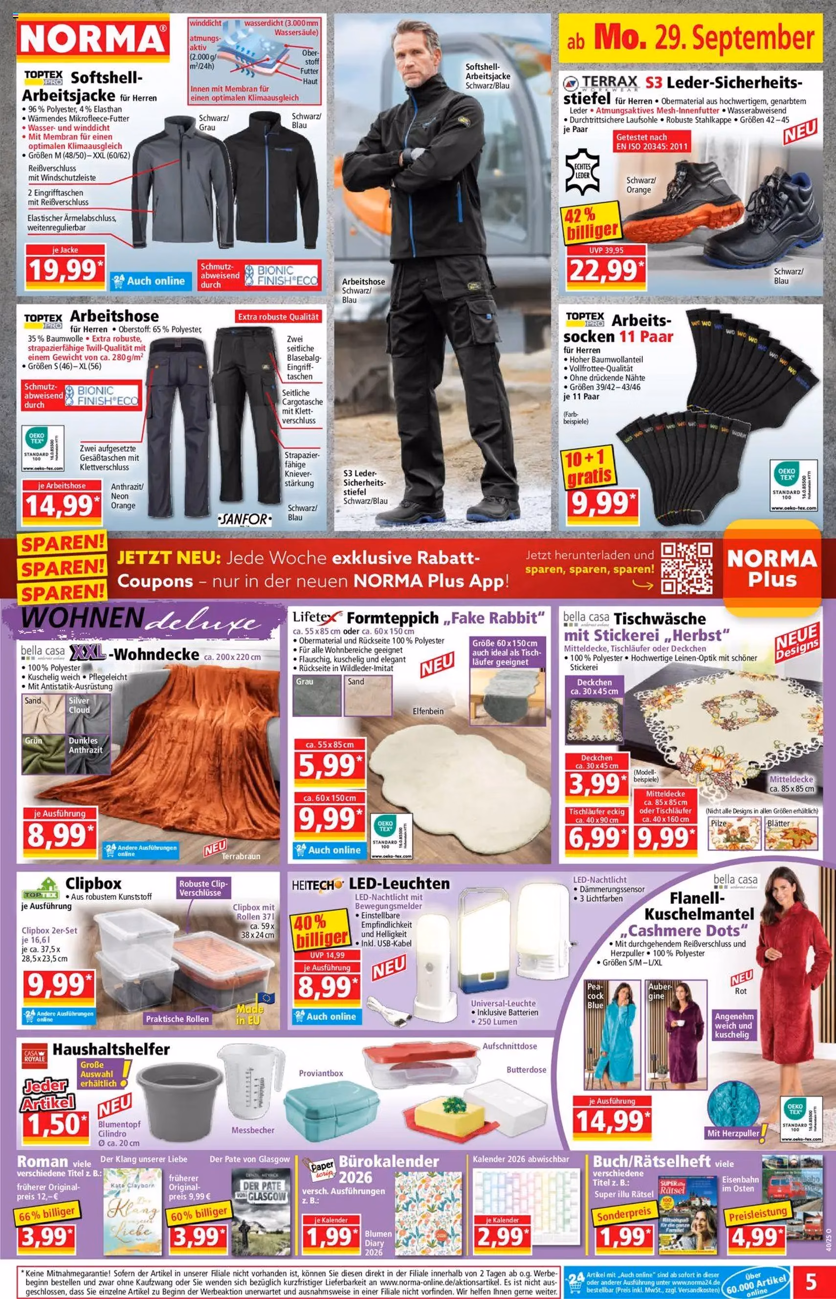 Norma Prospekt - Gültiger Prospekt ab 29.09.2025, Seite 6 von insgesamt 21 Norma Prospekt - Gültiger Prospekt ab 29.09.2025, Seite 6 von insgesamt 21