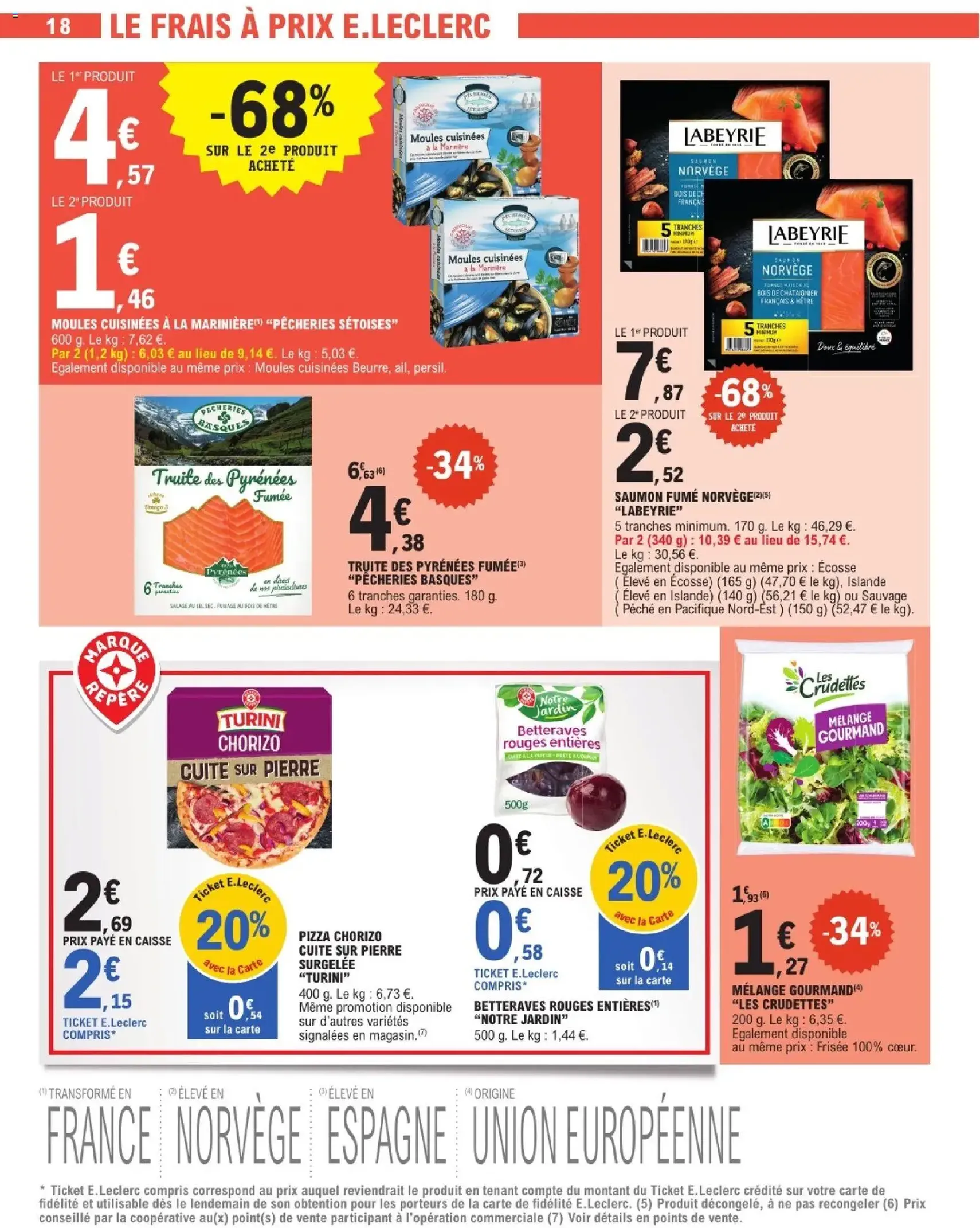 E.Leclerc catalogue semaine 9 - brochure valable à partir du 24/02/2026, page 18 sur 56