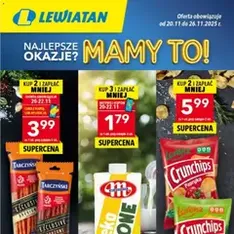 Lewiatan gazetka - podgląd gazetki ważnej od 20.11.2025