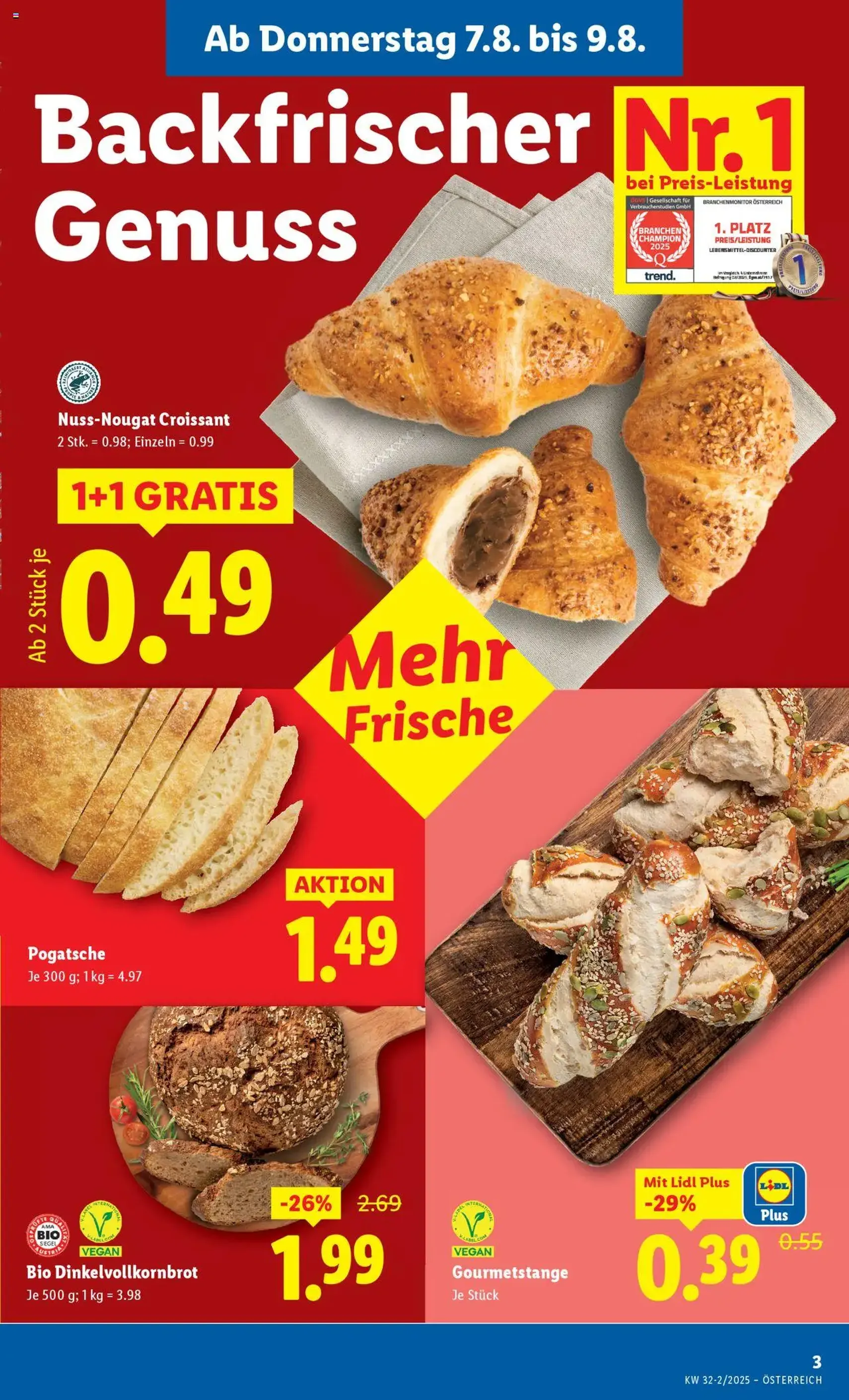 Lidl Flugblatt - Gültiger Prospekt ab 07.08.2025, Seite 5 von insgesamt 46 Lidl Flugblatt - Gültiger Prospekt ab 07.08.2025, Seite 5 von insgesamt 46