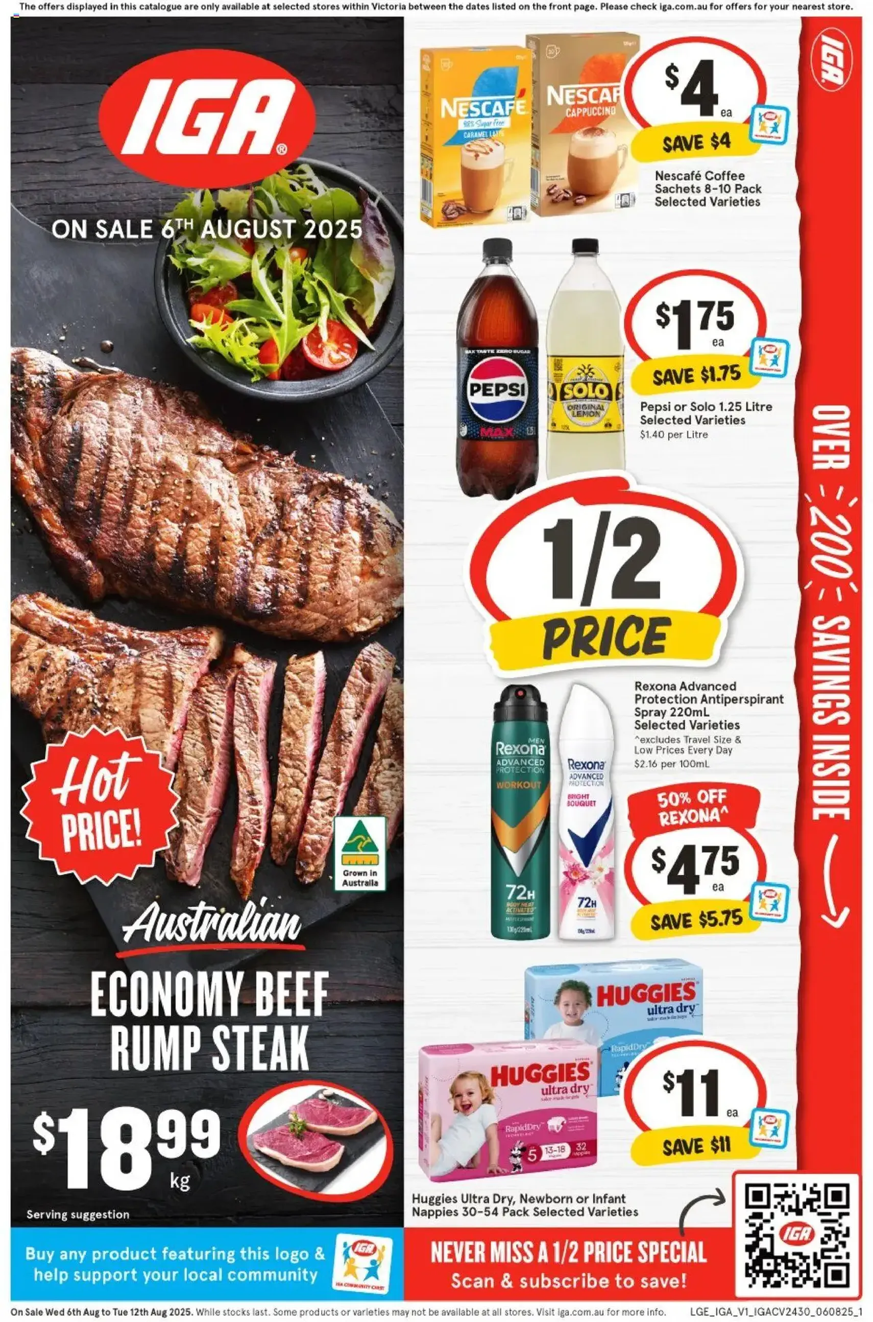 IGA Catalogue VIC - valid flyer from 06/08/2025, page 1 of 28 IGA Catalogue VIC - valid flyer from 06/08/2025, page 1 of 28