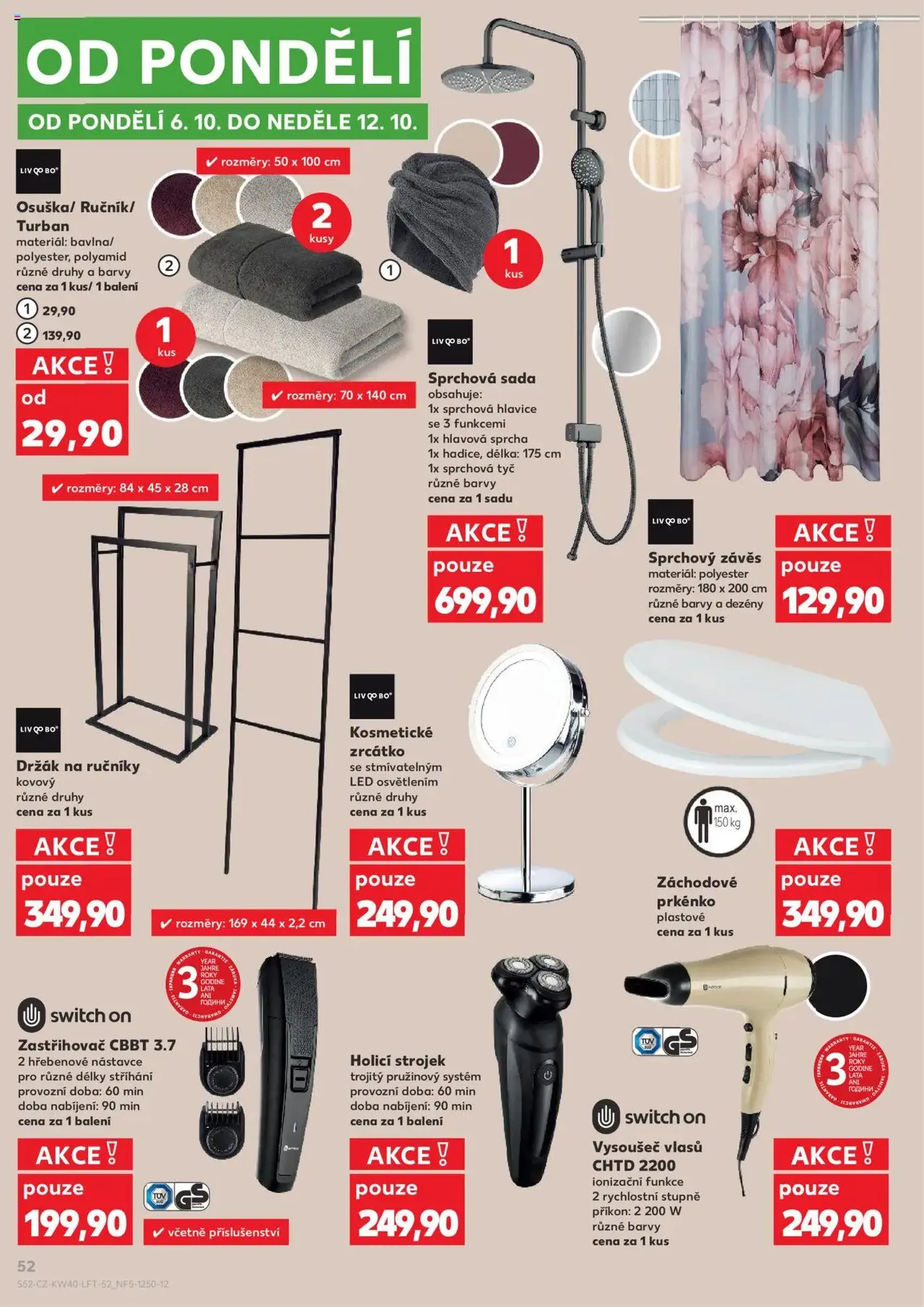 Kaufland leták - platný leták od 01.10.2025 strana 52 z 90