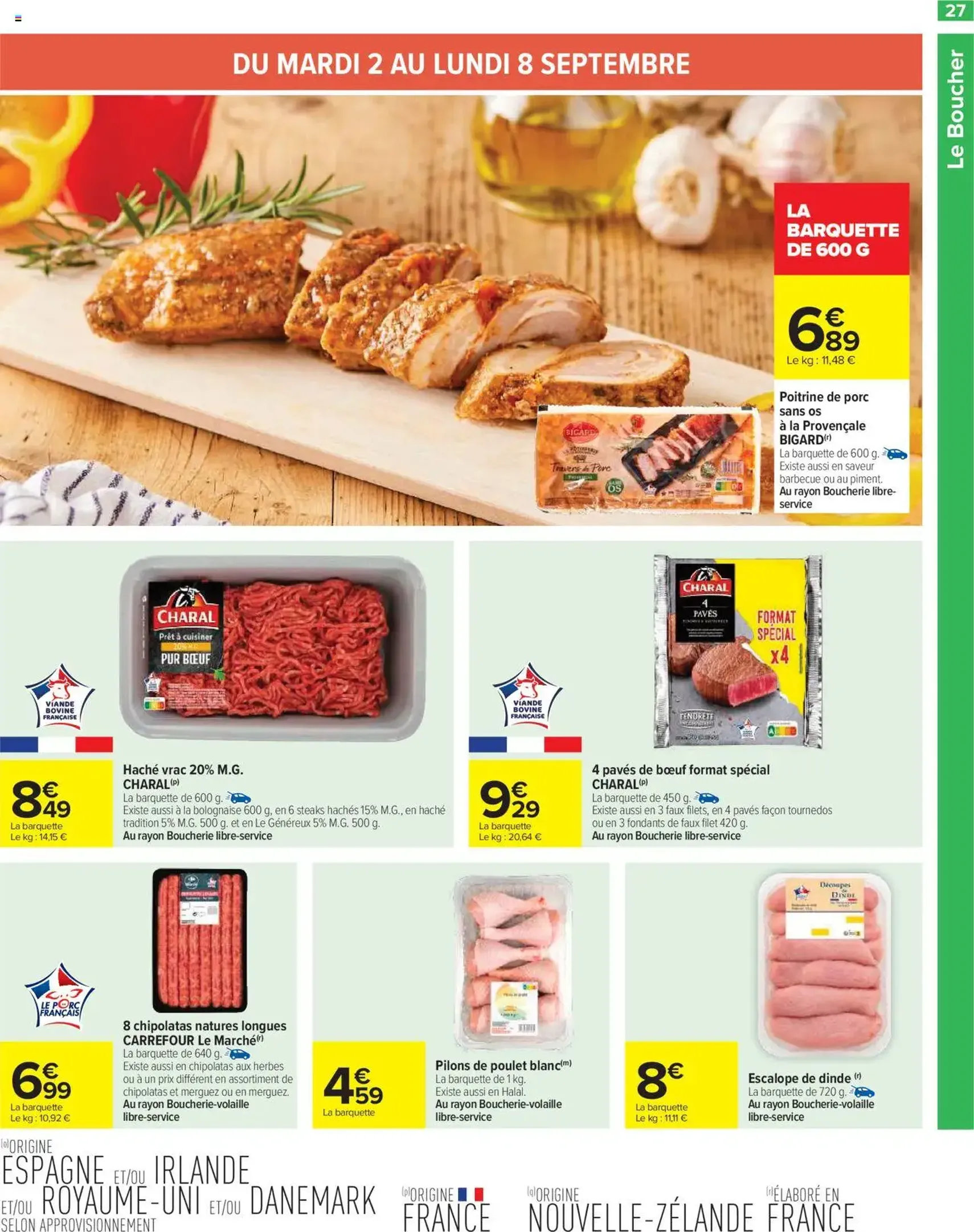 Carrefour catalogue semaine 36 - brochure valable à partir du 02/09/2025, page 29 sur 86 Carrefour catalogue semaine 36 - brochure valable à partir du 02/09/2025, page 29 sur 86