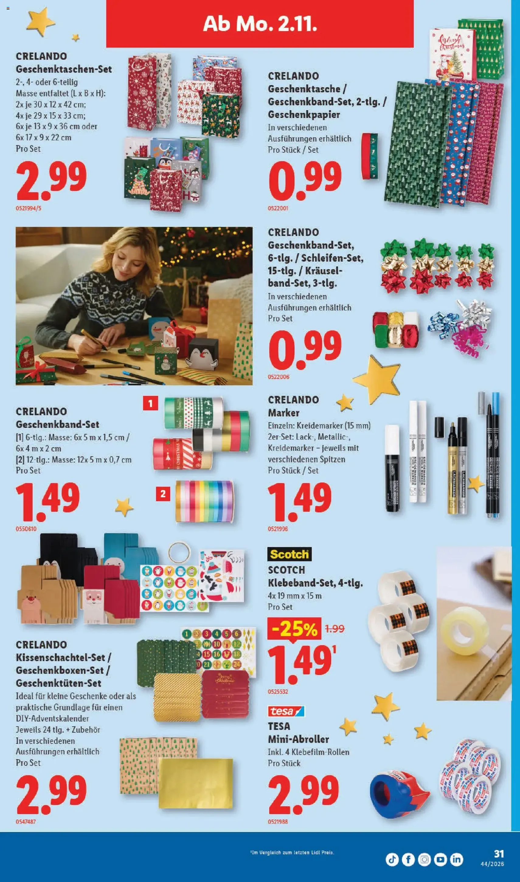 Lidl aktionen - Gültiger Prospekt ab 29.10.2026, Seite 33 von insgesamt 38