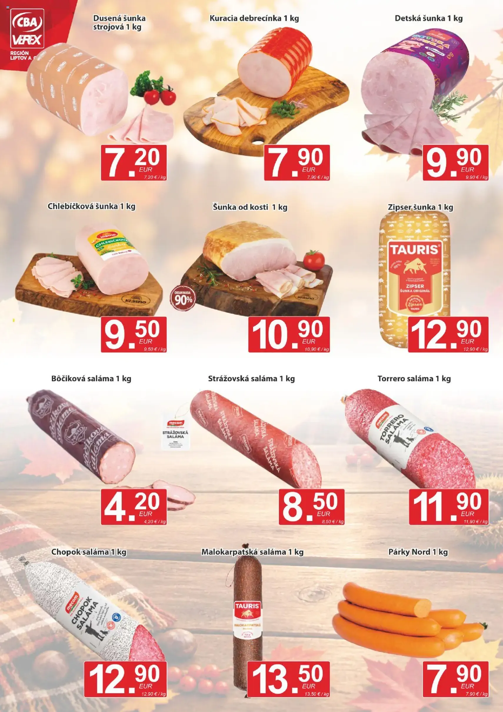 CBA Verex leták - platný leták od 17.09.2026 strana 2 z 12