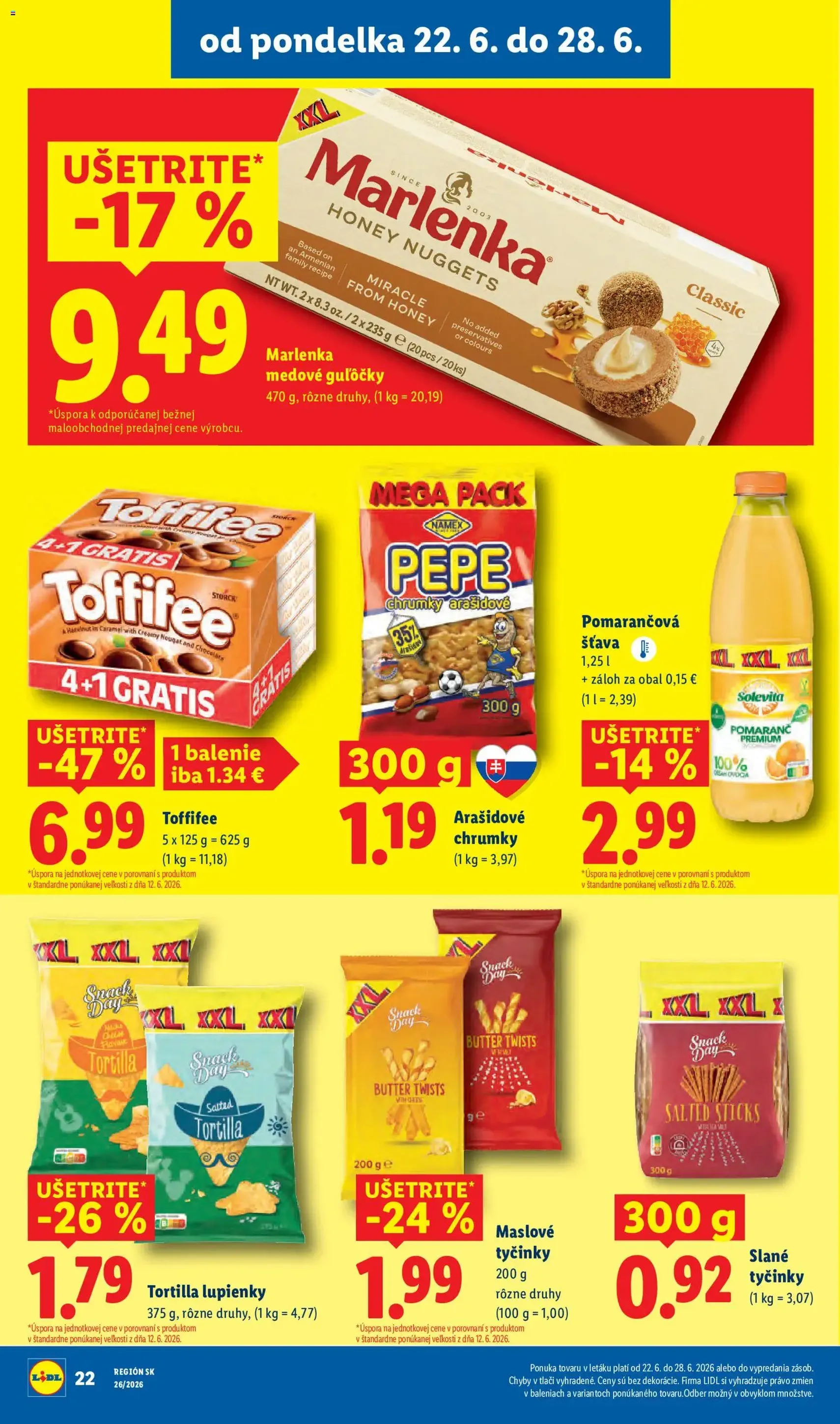 Lidl leták - platný leták od 22.06.2026 strana 33 z 99