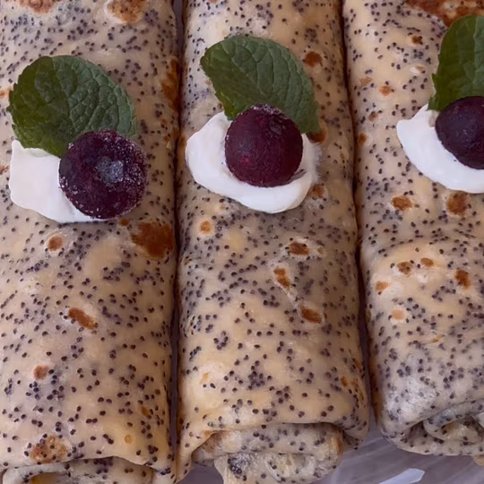 Náhľad receptu Makové palacinky