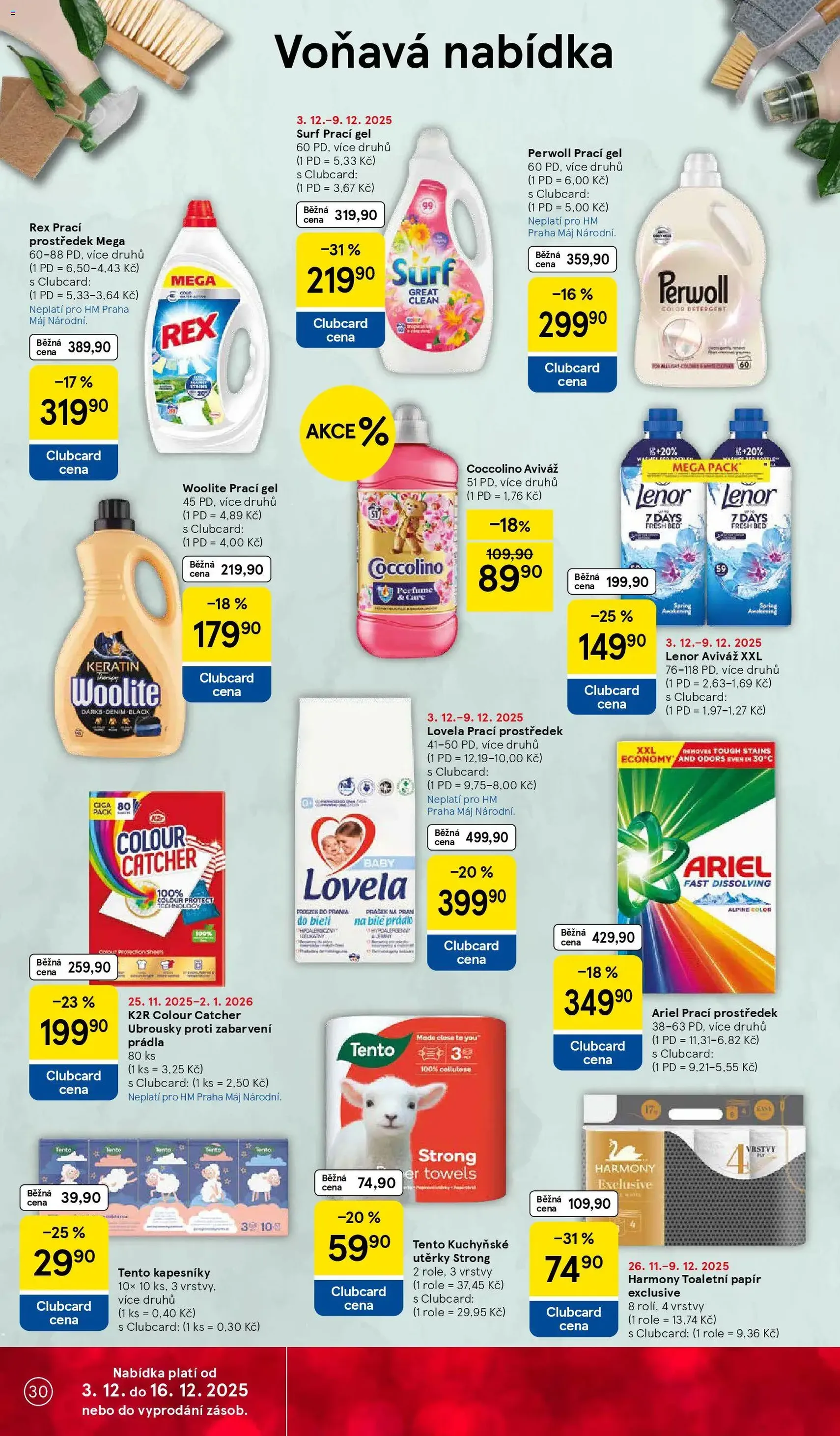 Tesco leták - Hypermarket - platný leták od 03.12.2025 strana 30 z 44