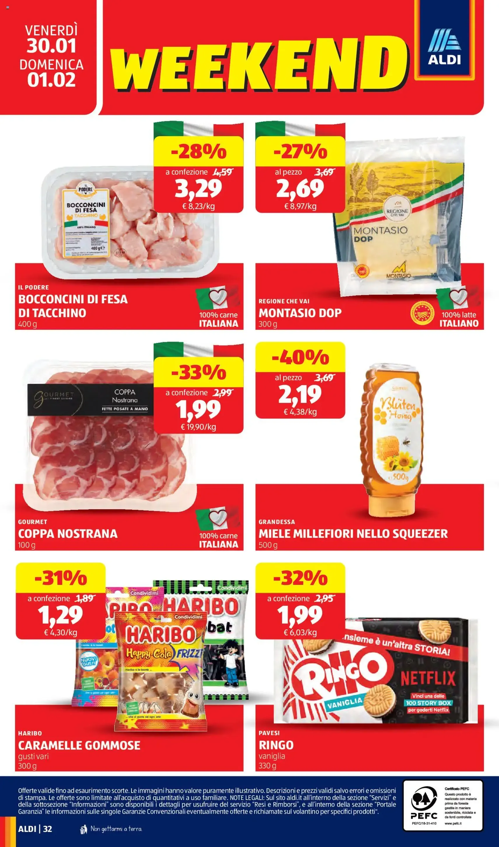 Volantino Aldi - volantino valido dal 26/01/2026 pagina 32 di 32