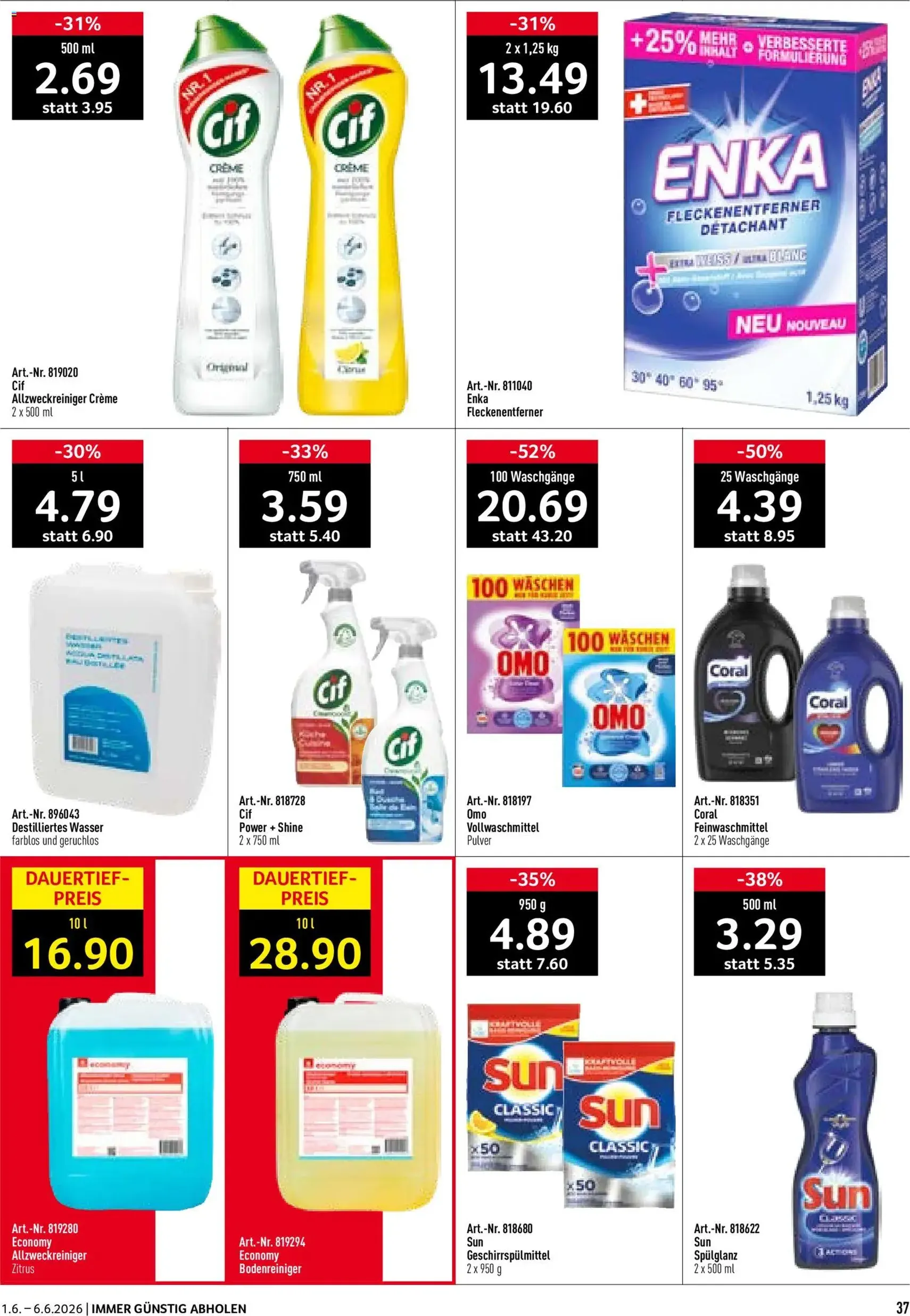 Prodega aktionen - Gültiger Prospekt ab 01.06.2026, Seite 37 von insgesamt 39