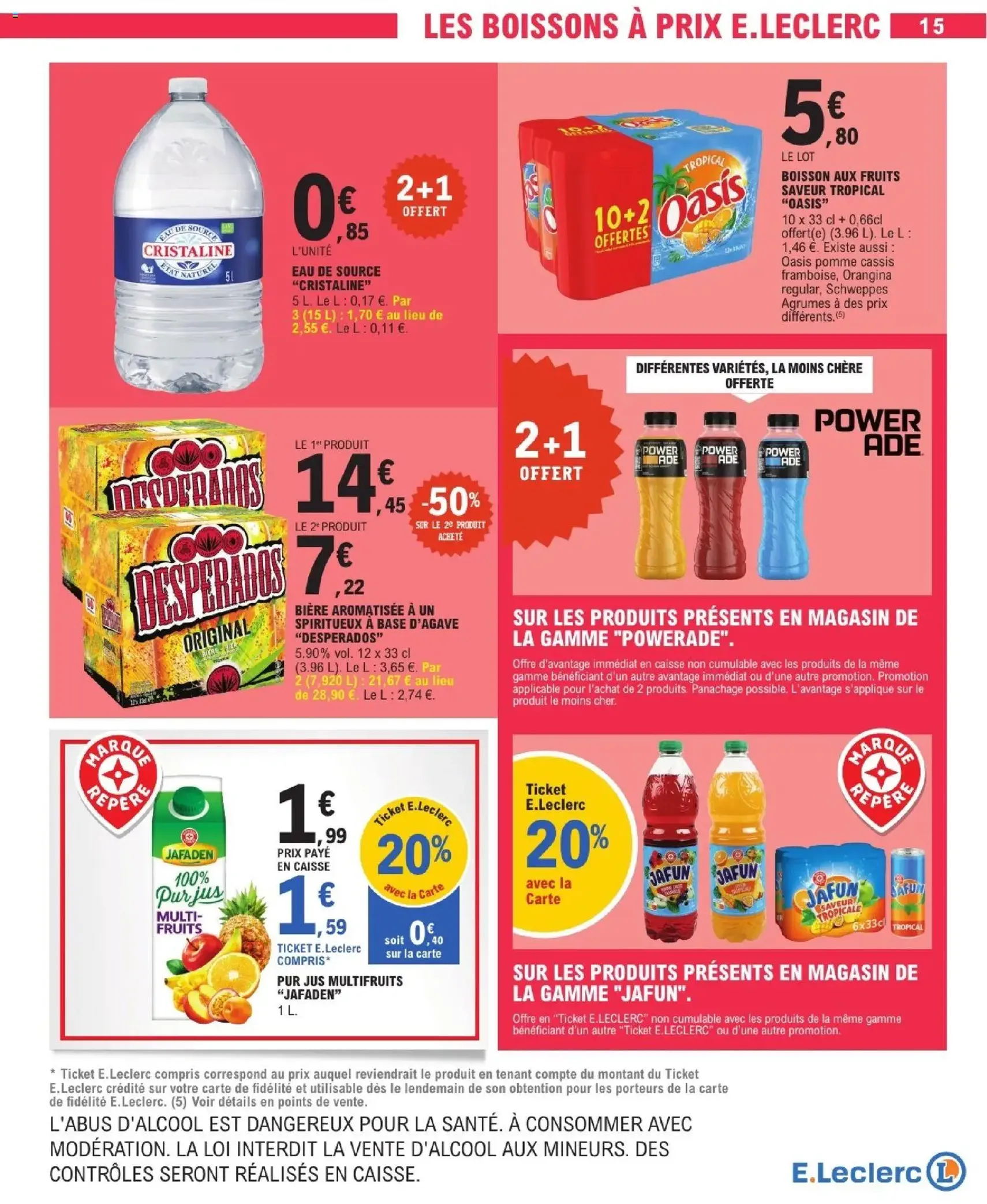 E.Leclerc catalogue de la semaine 18 - brochure valable à partir du 28/04/2026, page 15 sur 32