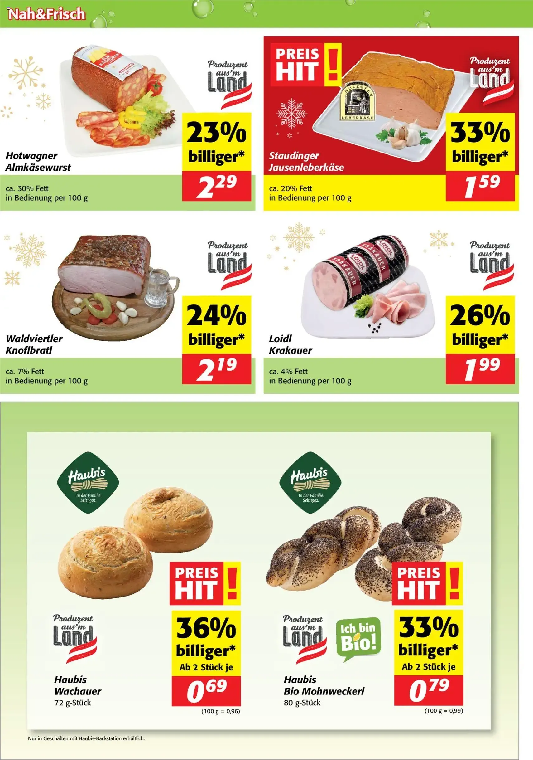Nah und Frisch Flugblatt - Gültiger Prospekt ab 10.12.2025, Seite 4 von insgesamt 12