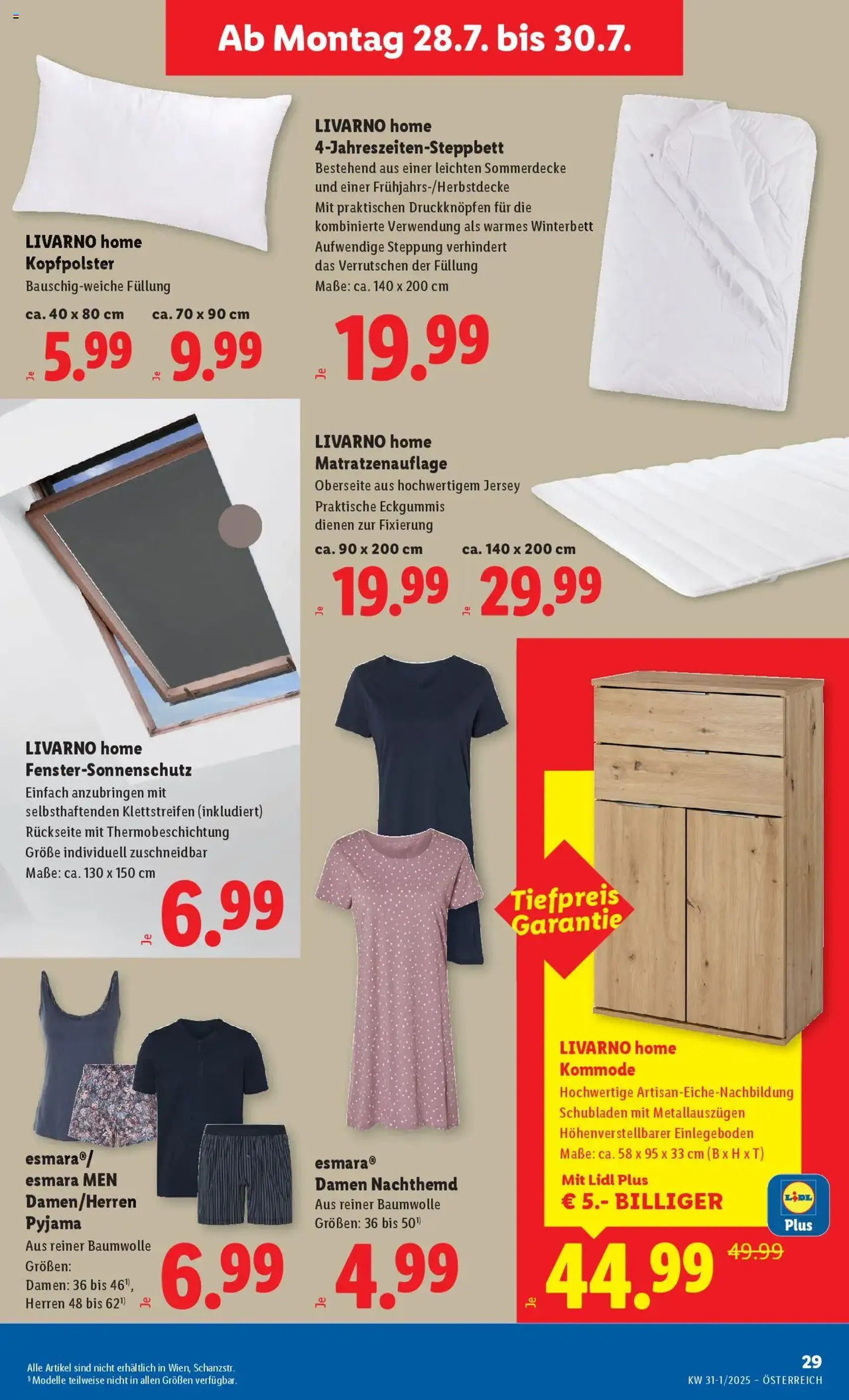 Lidl - Flugblatt - Gültiger Prospekt ab 24.07.2025, Seite 35 von insgesamt 49 Lidl - Flugblatt - Gültiger Prospekt ab 24.07.2025, Seite 35 von insgesamt 49