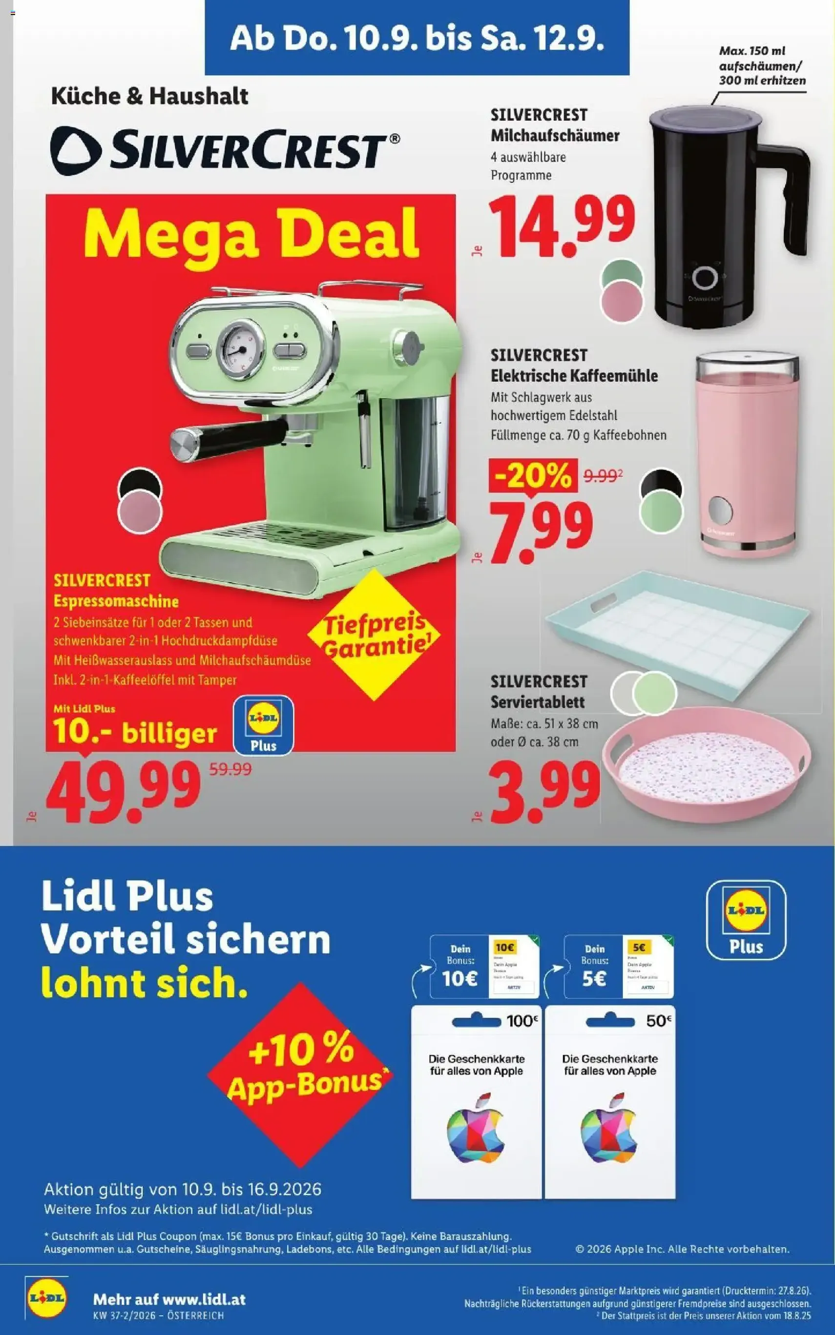 Lidl - Flugblatt - Gültiger Prospekt ab 10.09.2026, Seite 26 von insgesamt 53