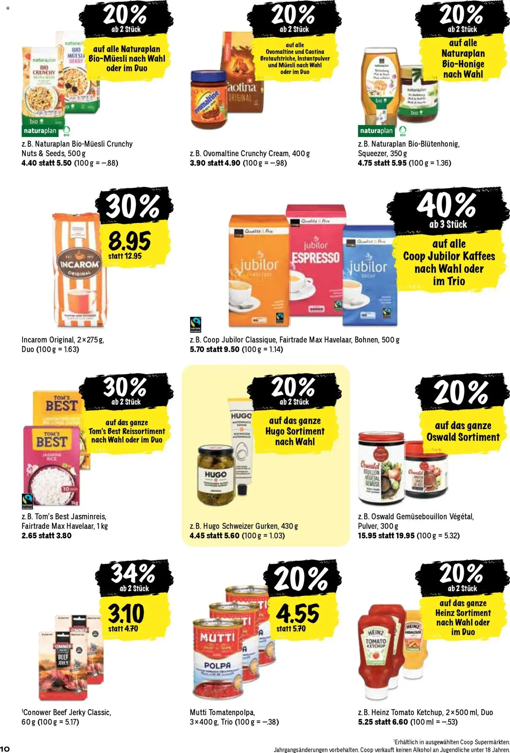 Coop aktionen - Gültiger Prospekt ab 16.04.2026, Seite 10 von insgesamt 24