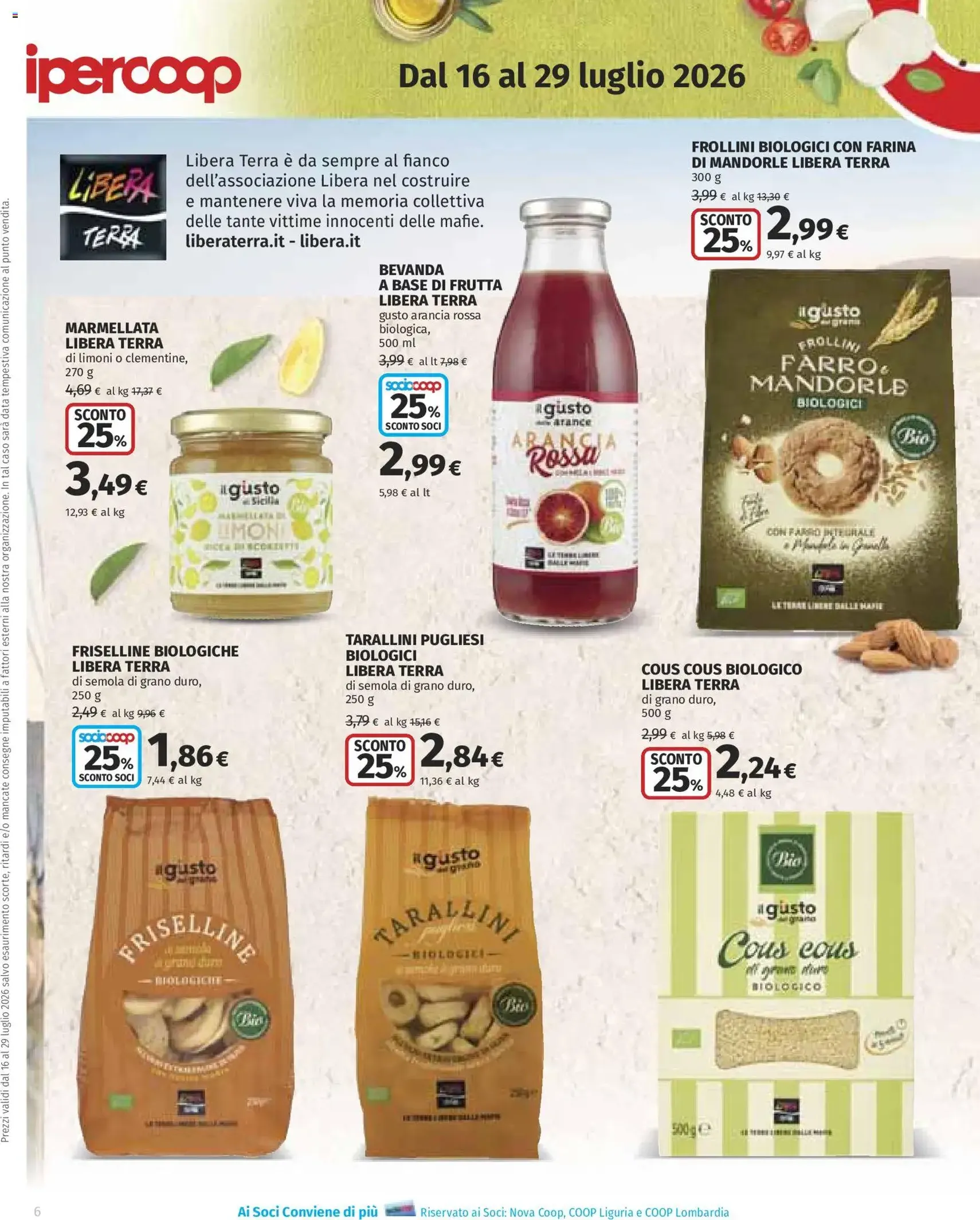 Ipercoop volantino - volantino valido dal 16/07/2026 pagina 6 di 50