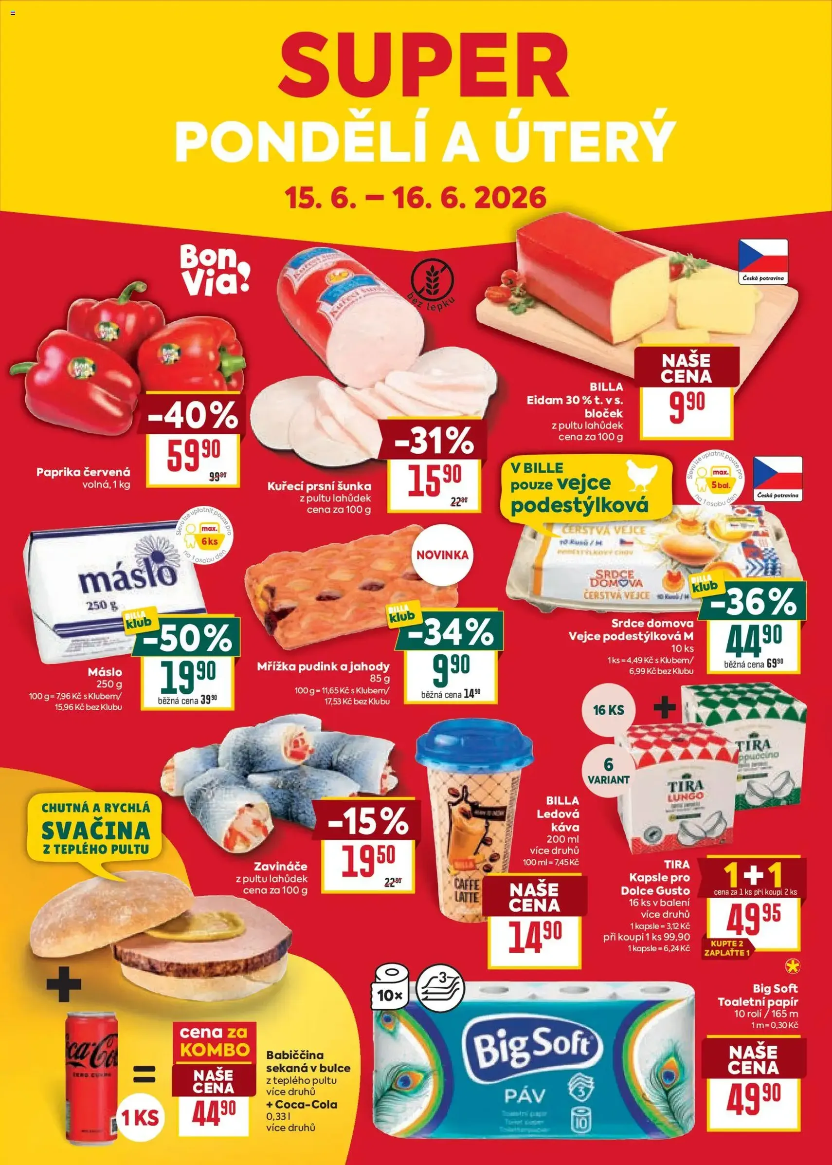 Billa Velký leták - platný leták od 10.06.2026 strana 28 z 31